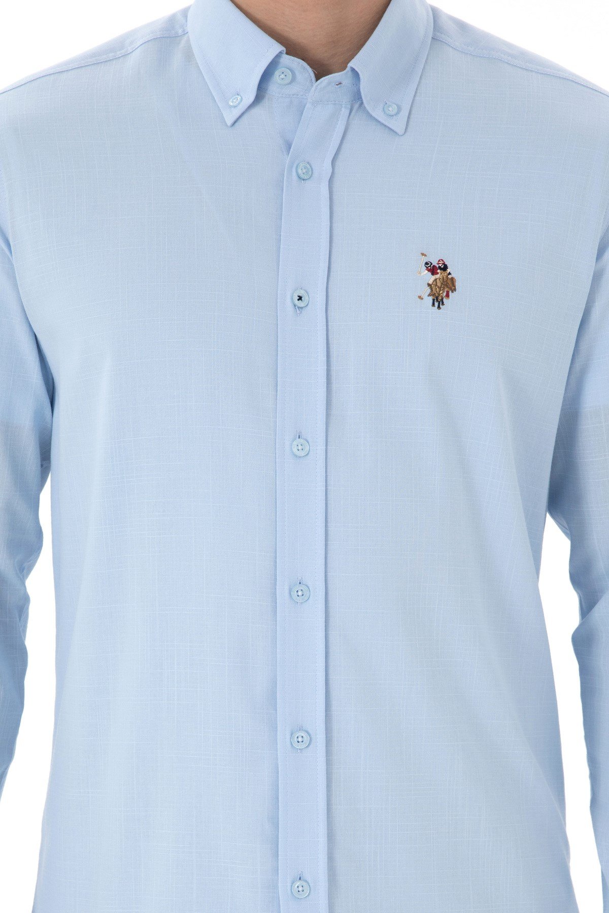 U.s. Polo Assn. Dokuma Uzun Kol Regular Gömlek 2084002