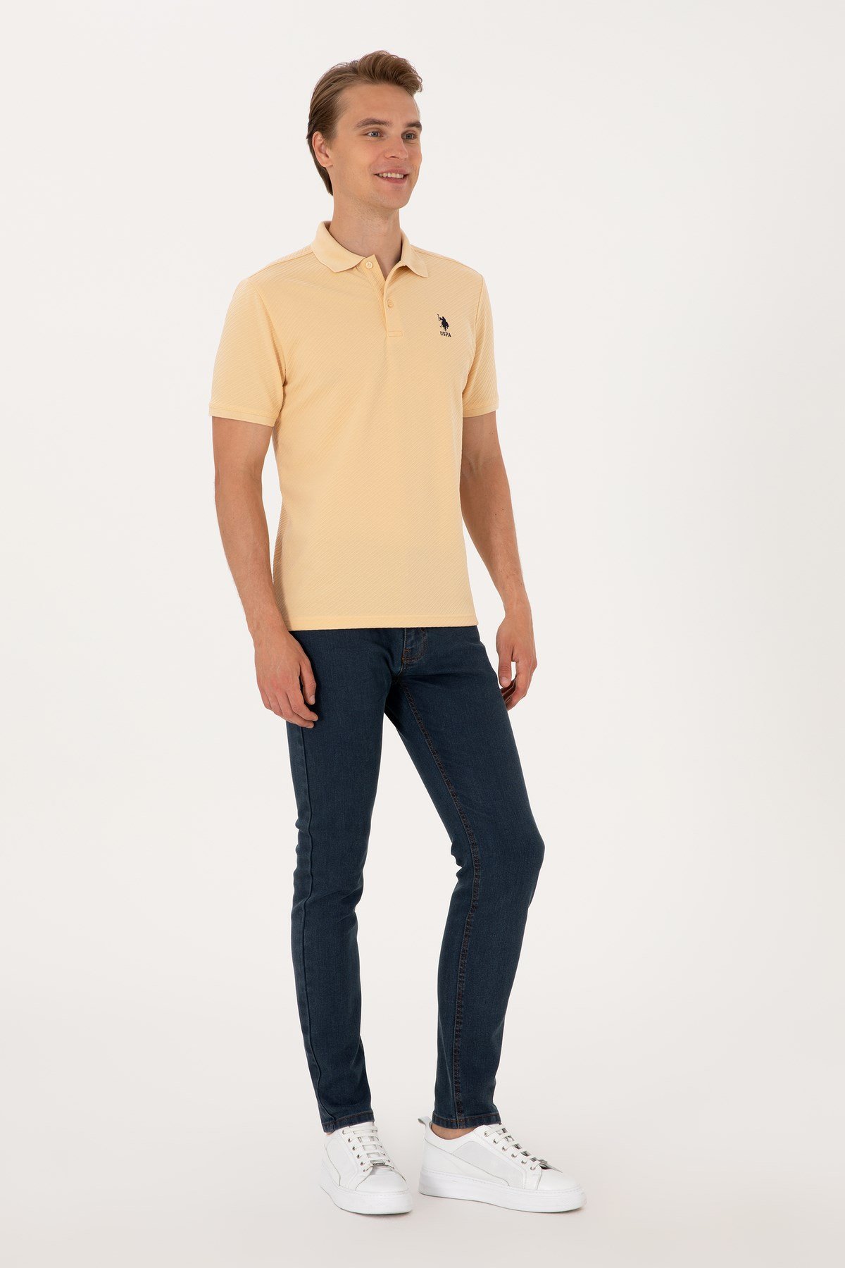 U.s. Polo Assn. Erkek Regular Polo Yaka T-Shirt 2106316
