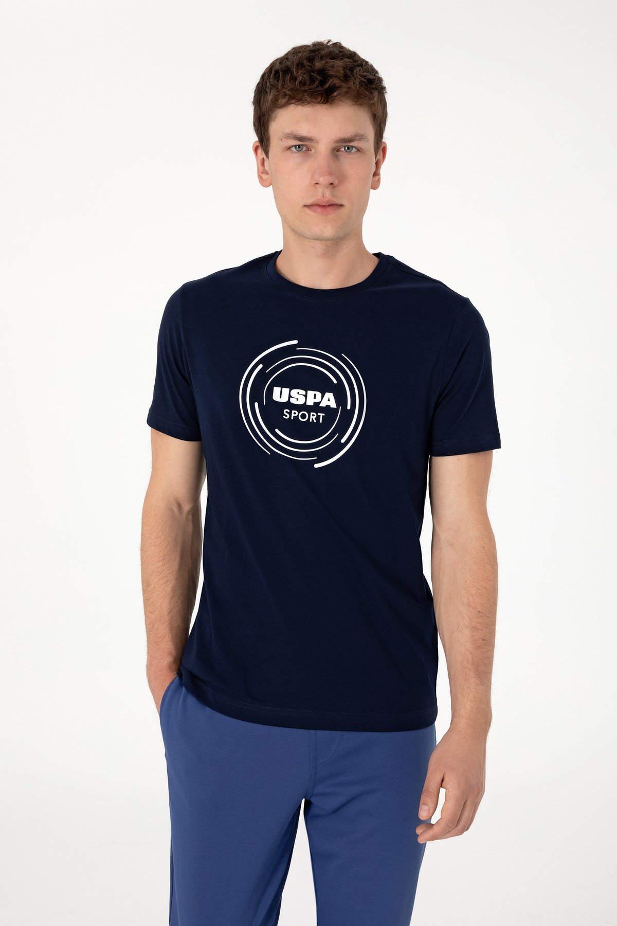 U.s. Polo Assn. Erkek Regular Fit Bisiklet Yaka T-Shirt 2106952