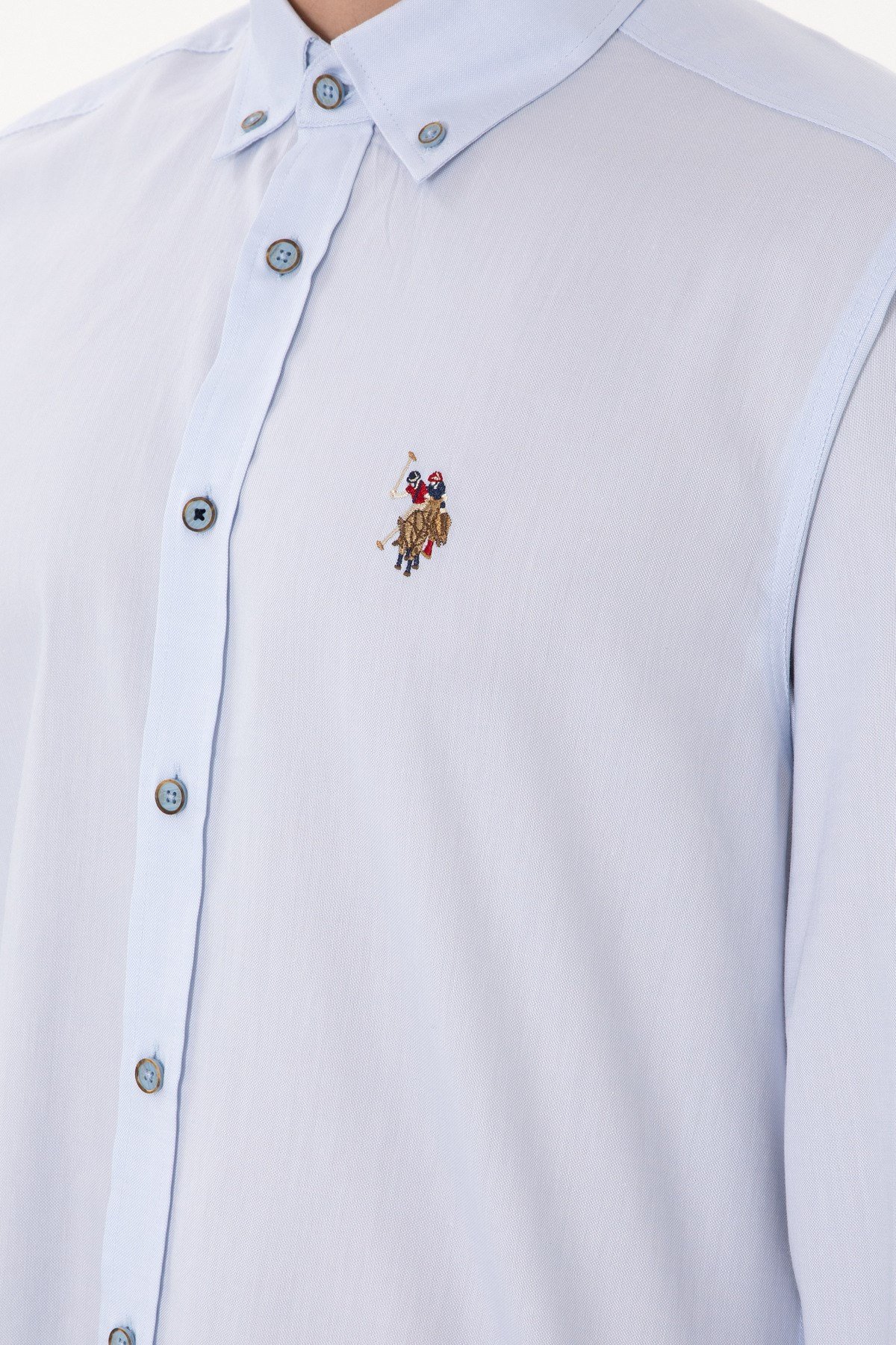 U.s. Polo Assn. Dokuma Uzun Kol Regular Gömlek 2083079