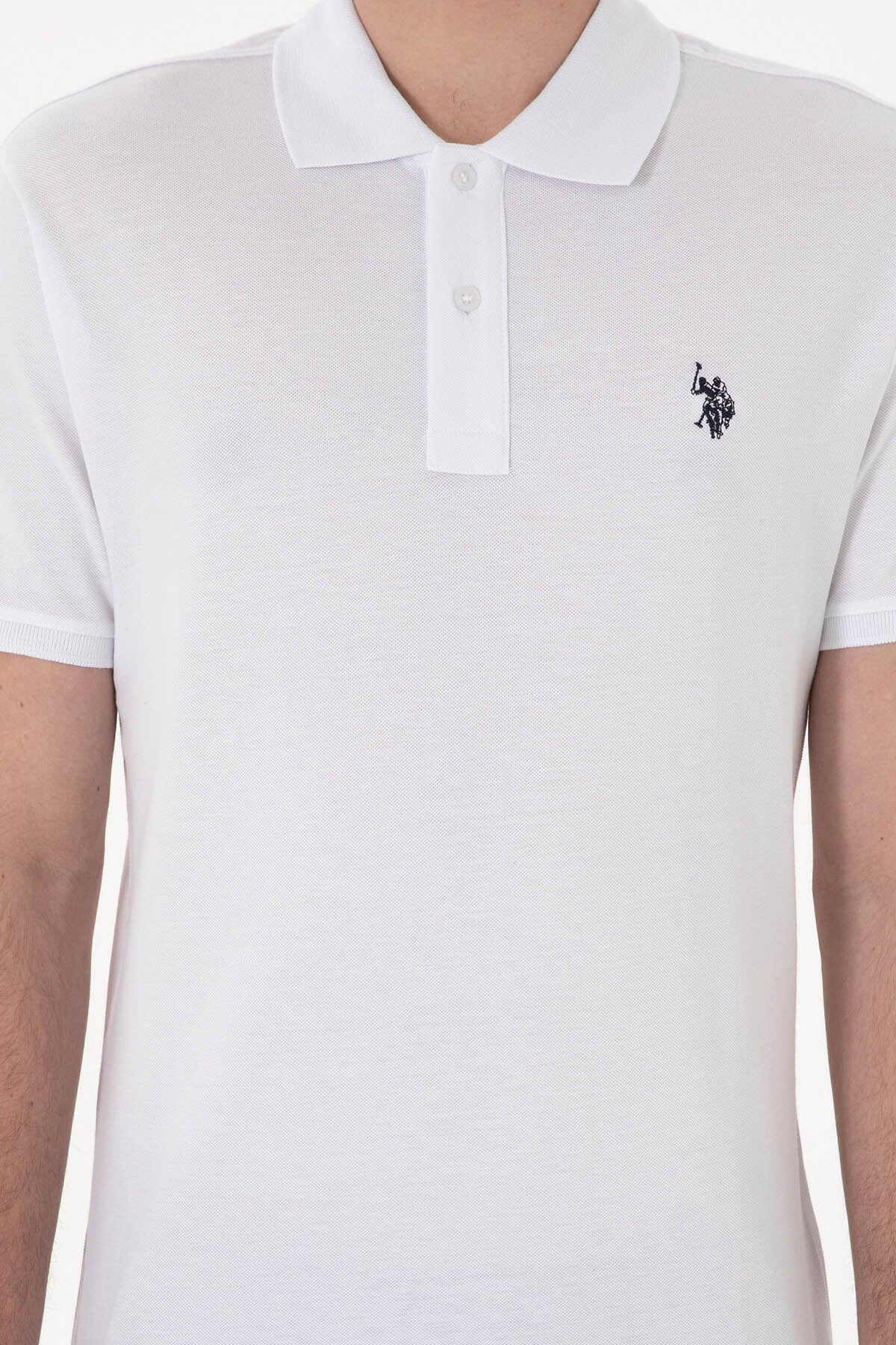 U.S. Polo Assn. Gtp04Iy025 Beyaz Erkek Polo Yaka T-shirt 2084151