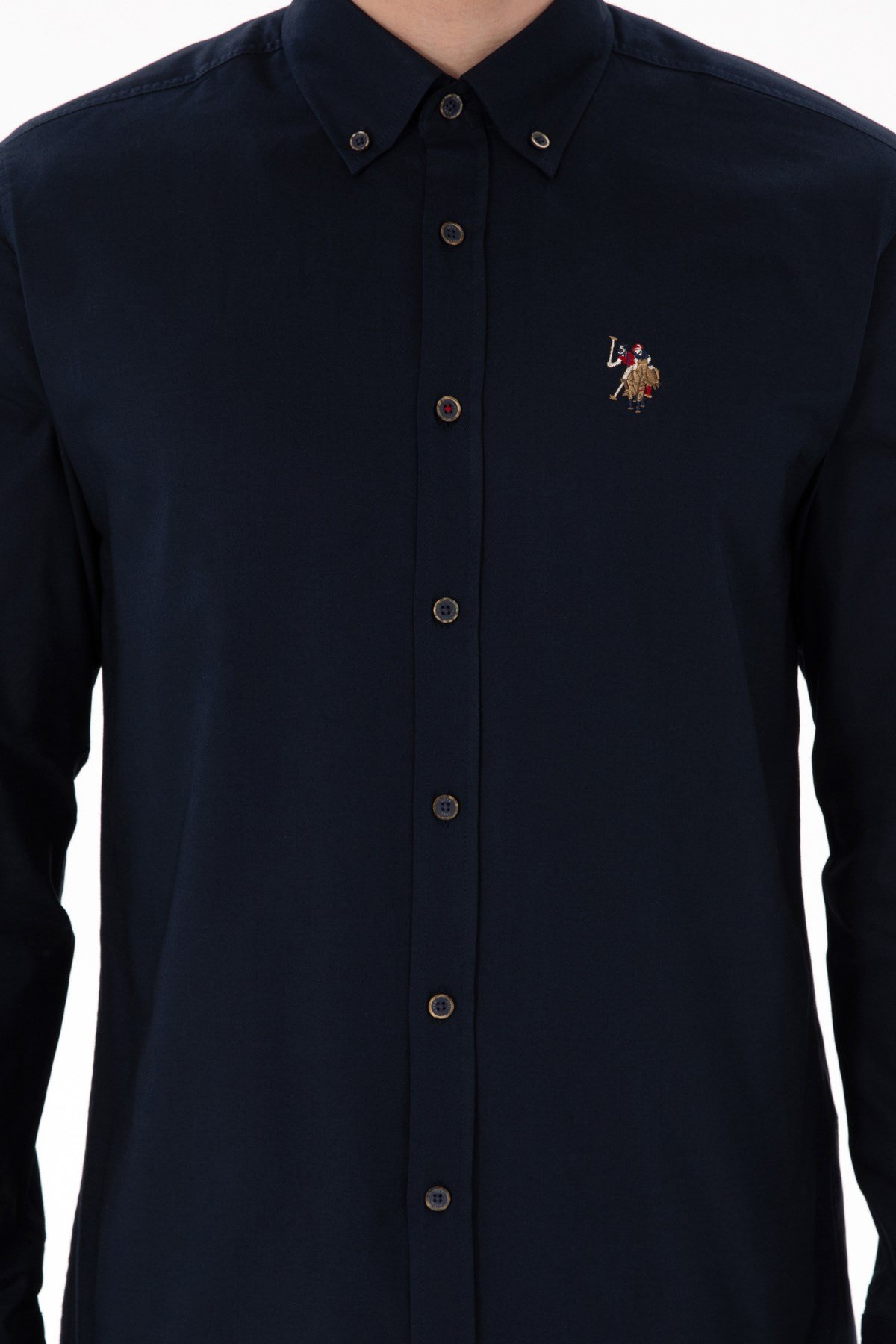 U.s. Polo Assn. Dokuma Uzun Kol Regular Gömlek 2083079