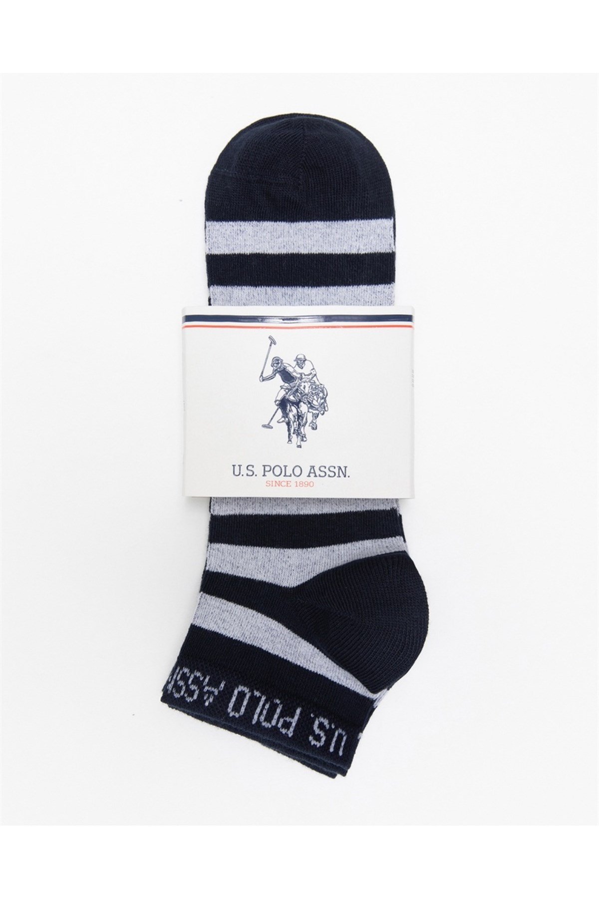 U.S. Polo Assn. 4 lü Lacivert Bilek Erkek Çorap