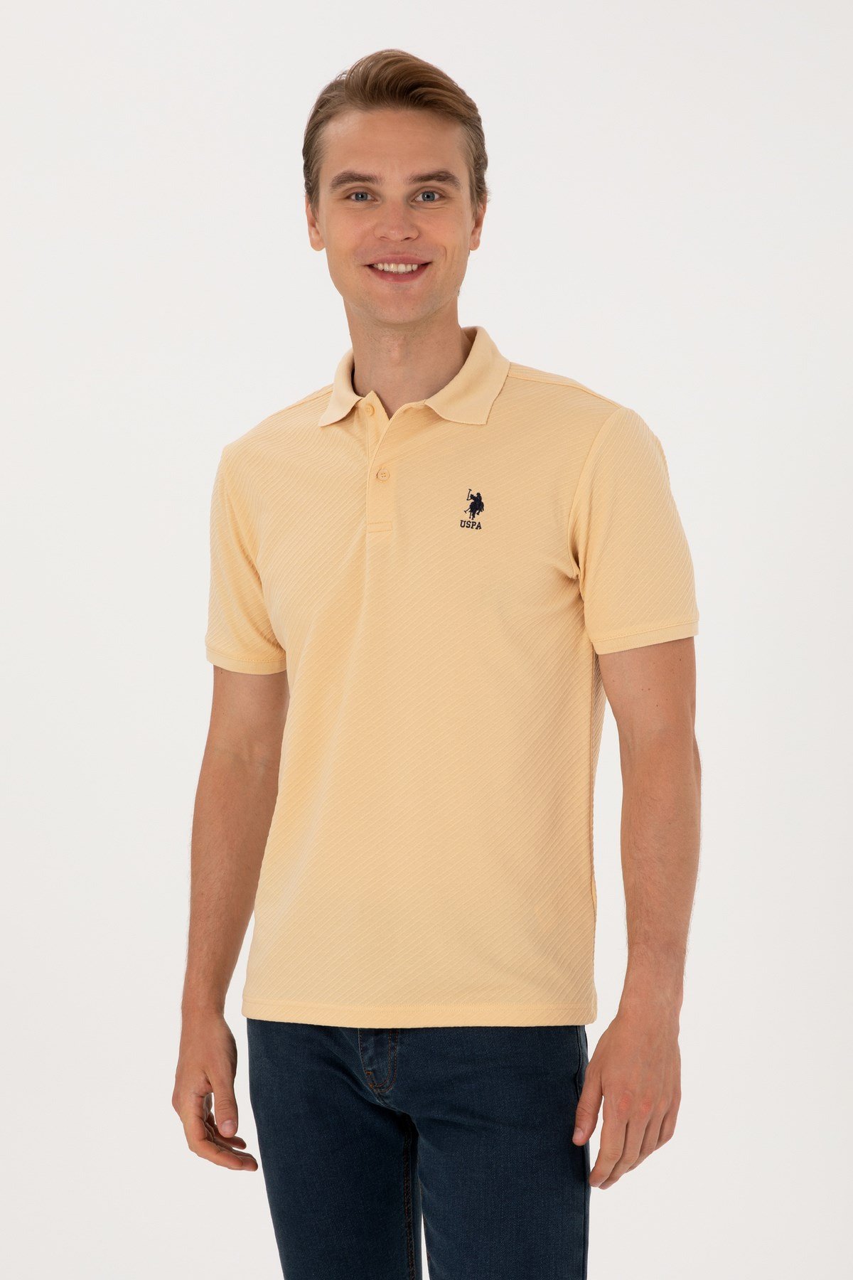 U.s. Polo Assn. Erkek Regular Polo Yaka T-Shirt 2106316