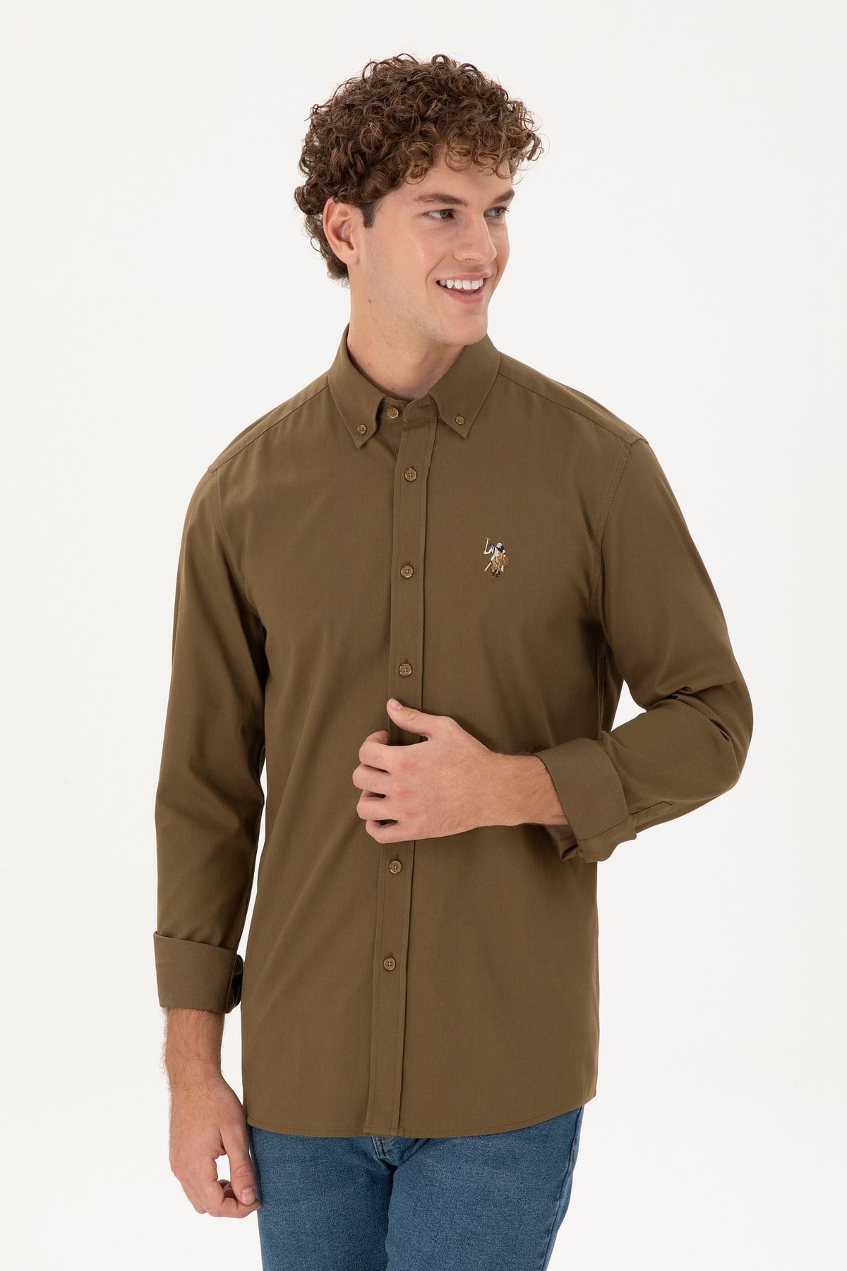 U.s. Polo Assn. Uzun Kollu %100 Pamuk Gömlek 1964729