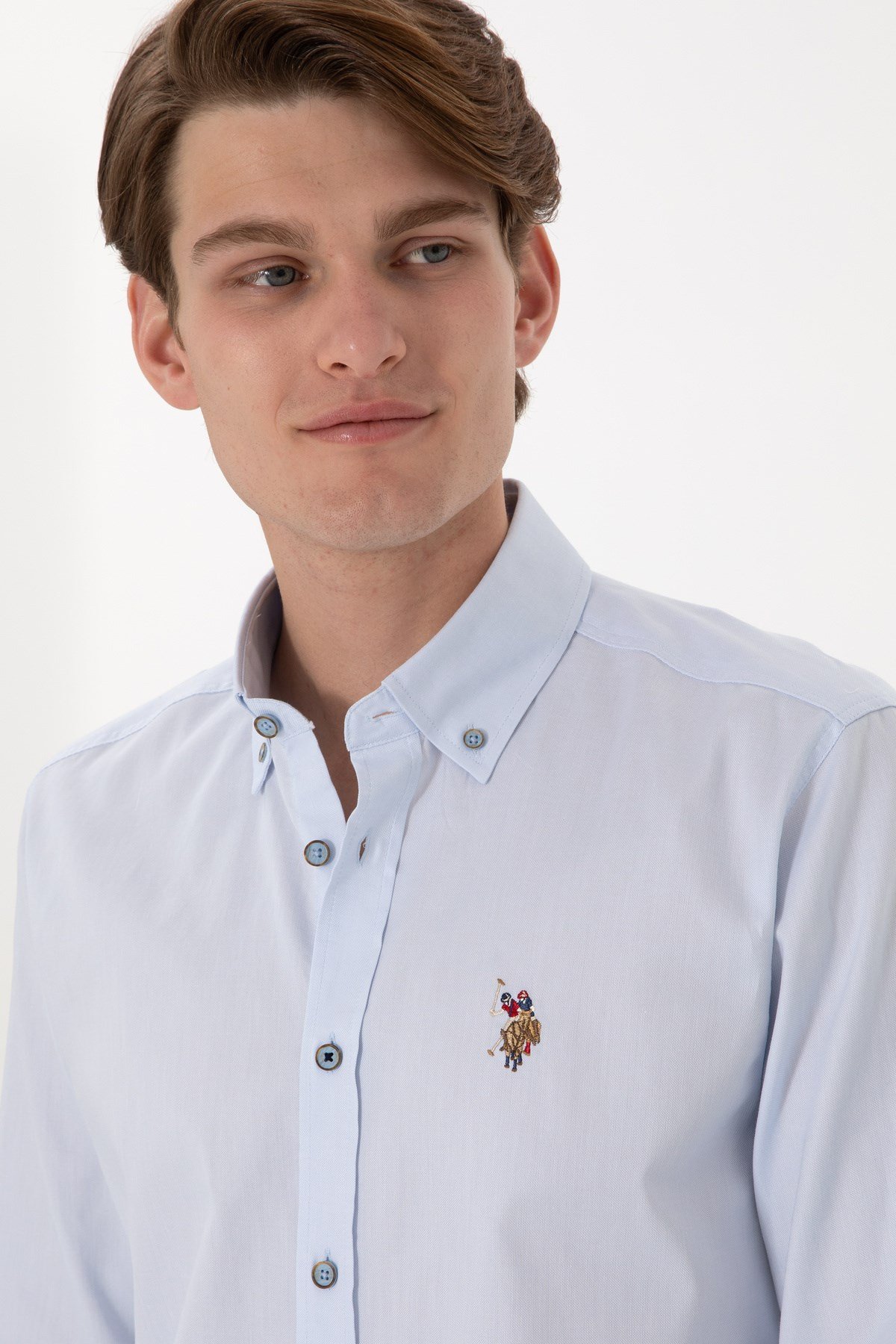 U.s. Polo Assn. Dokuma Uzun Kol Regular Gömlek 2083079