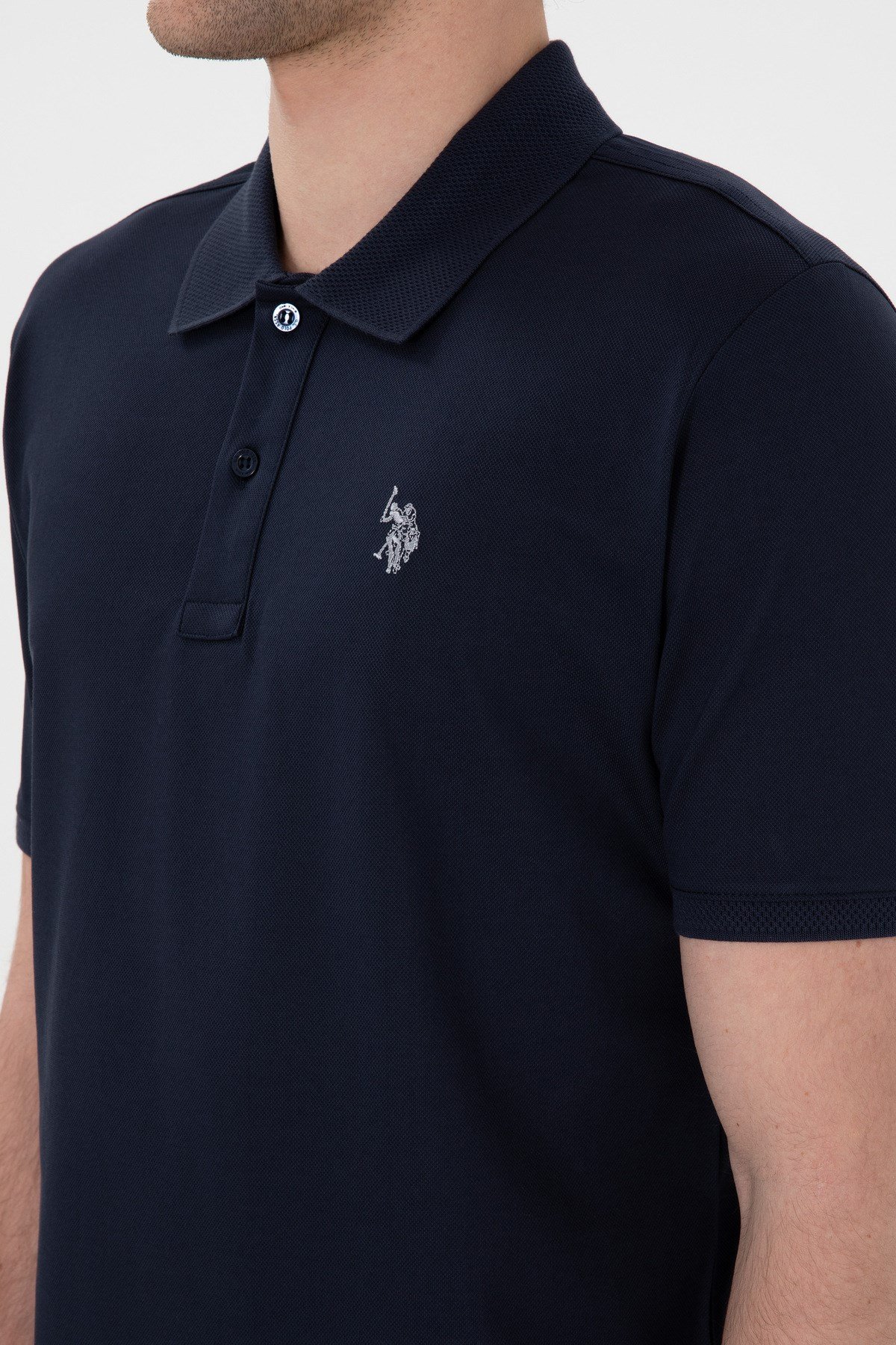 U.s. Polo Assn. Erkek Regular Fit Polo Yaka Basic Tişört 2084383