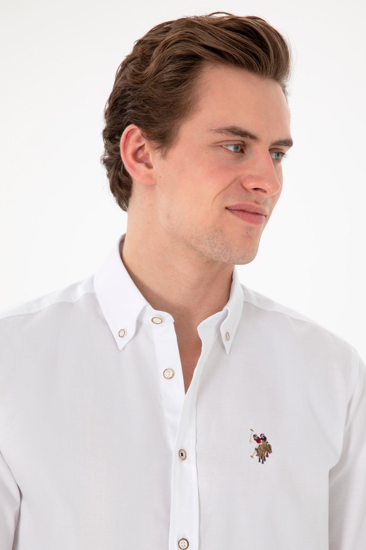 U.s. Polo Assn. Dokuma Uzun Kol Regular Gömlek 2083079