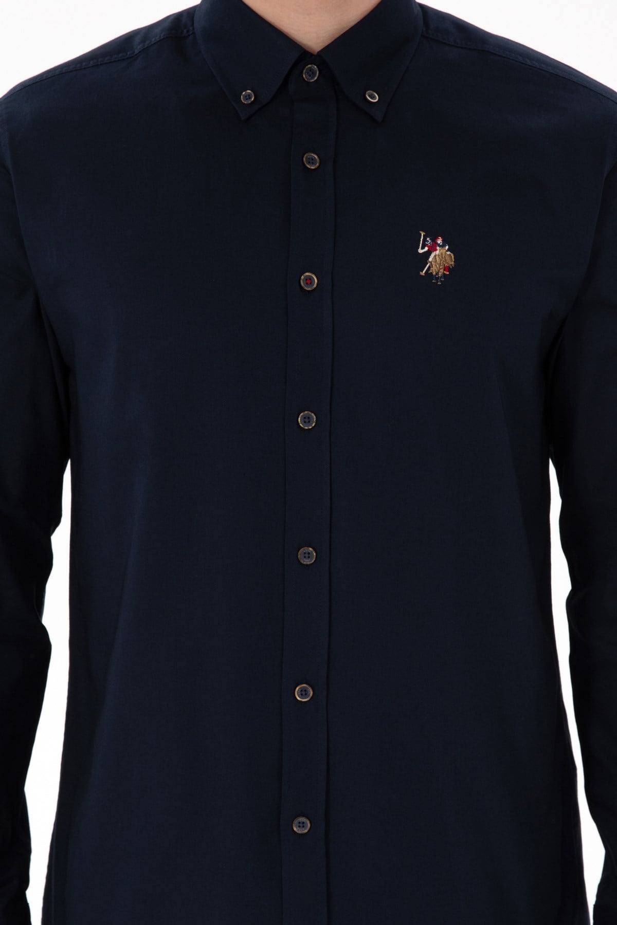 U.s. Polo Assn. Dokuma Uzun Kol Regular Gömlek 2083079