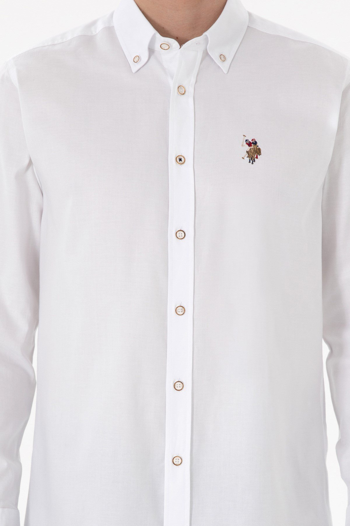 U.s. Polo Assn. Dokuma Uzun Kol Regular Gömlek 2083079