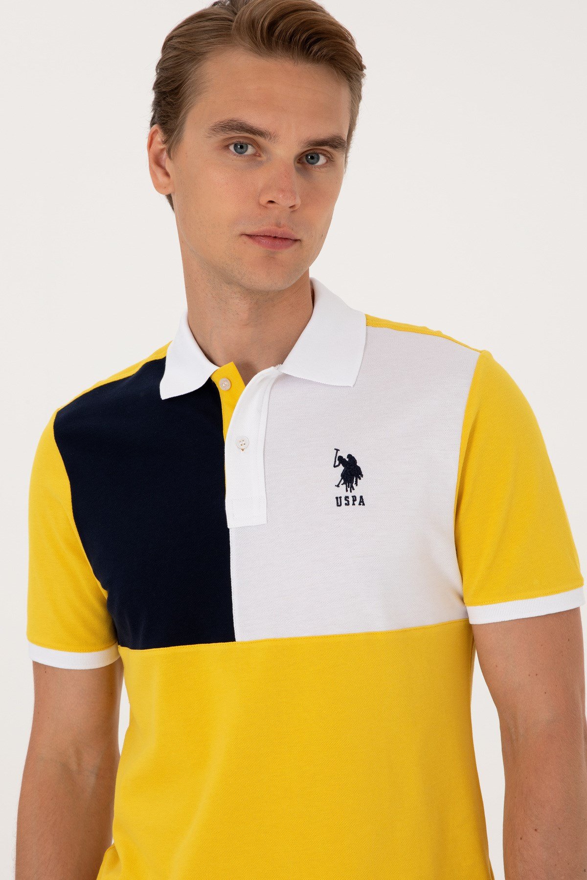U.s. Polo Assn. Erkek Regular Polo Yaka %100 Pamuk T-Shirt 2104192