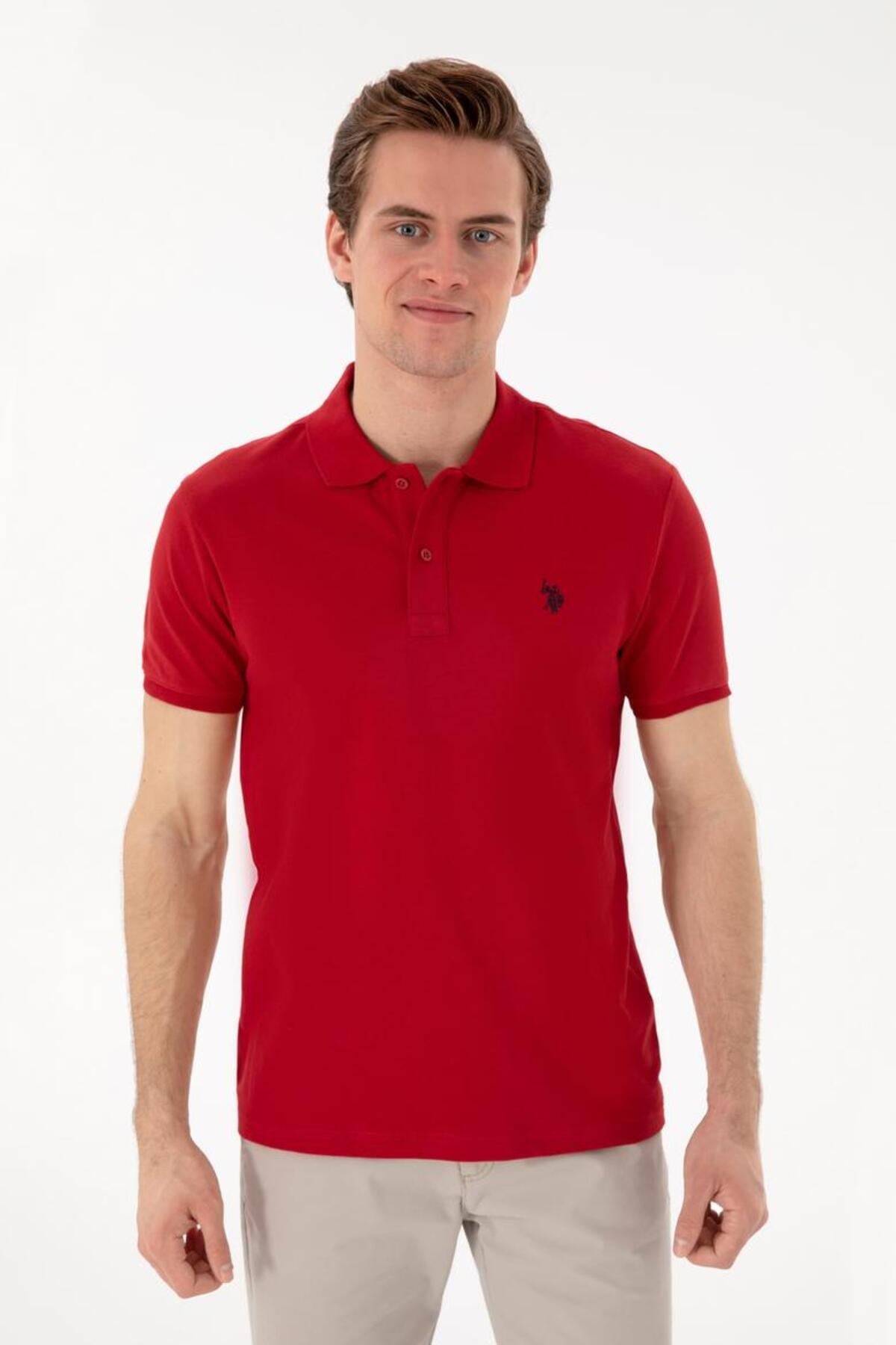 U.S. Polo Assn. Gtp04Iy025 Beyaz Erkek Polo Yaka T-shirt 2084151
