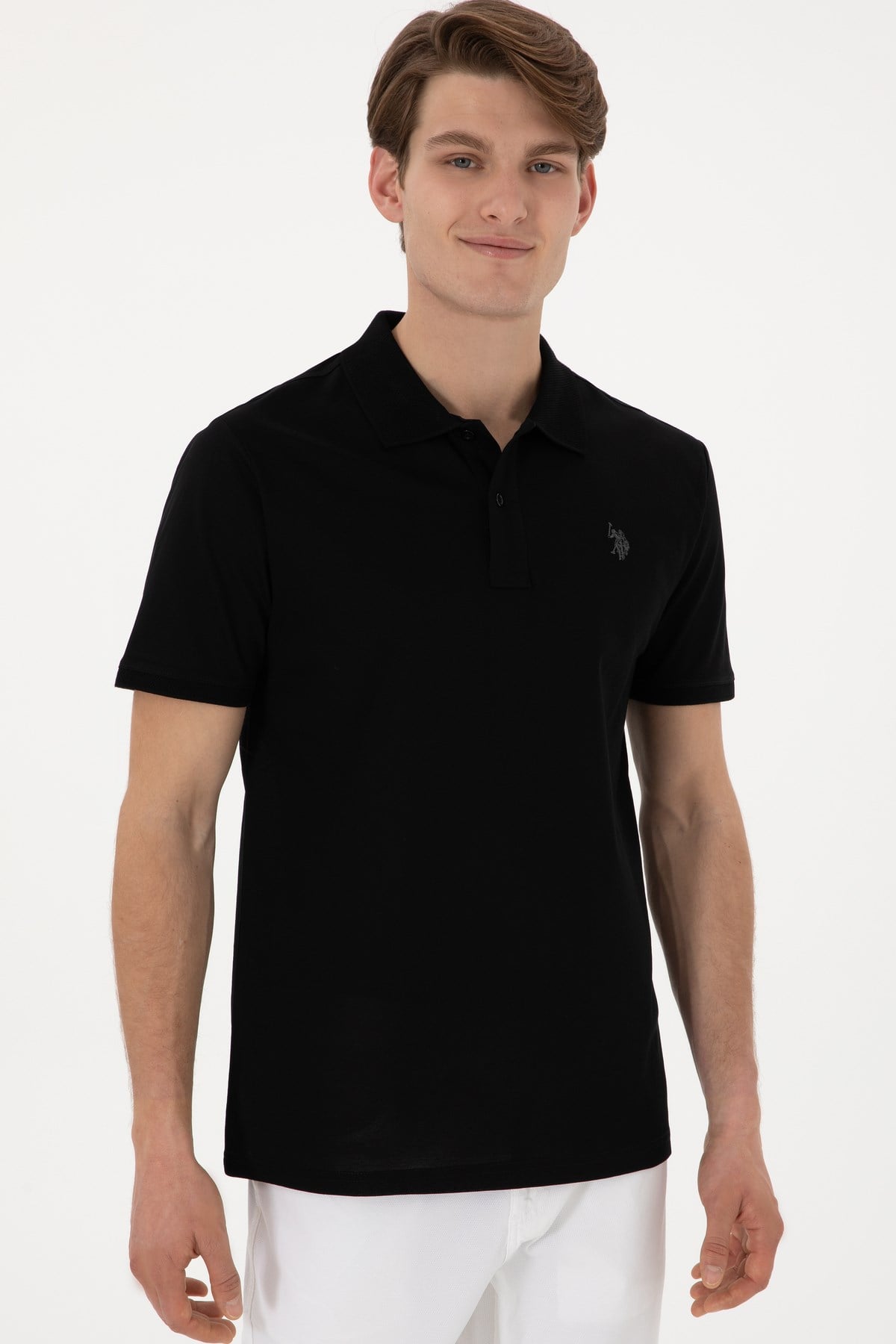 U.s. Polo Assn. Erkek Regular Fit Polo Yaka Basic Tişört 2084383