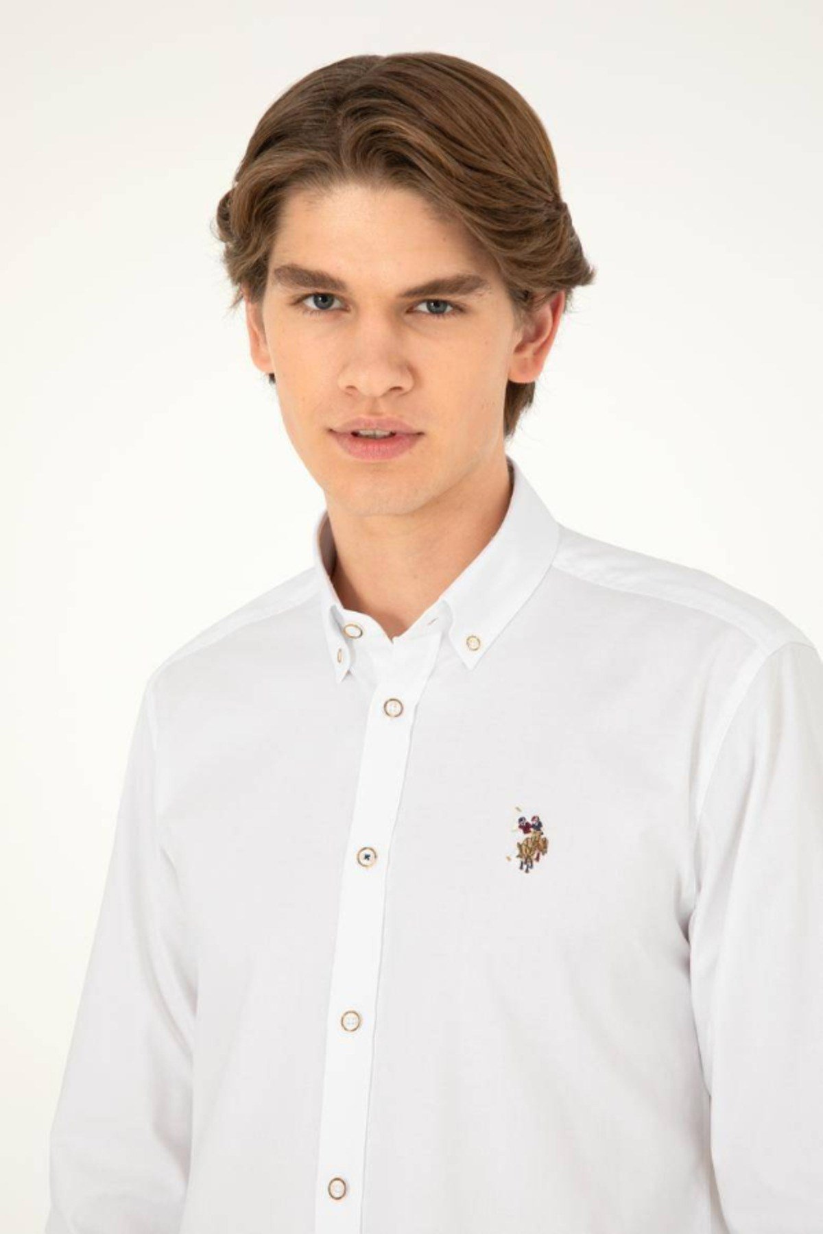 U.s. Polo Assn. Uzun Kollu %100 Pamuk Basic Gömlek 1962279