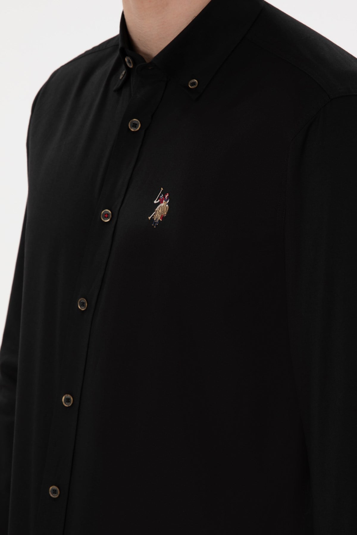 U.s. Polo Assn. Dokuma Uzun Kol Regular Gömlek 2083079