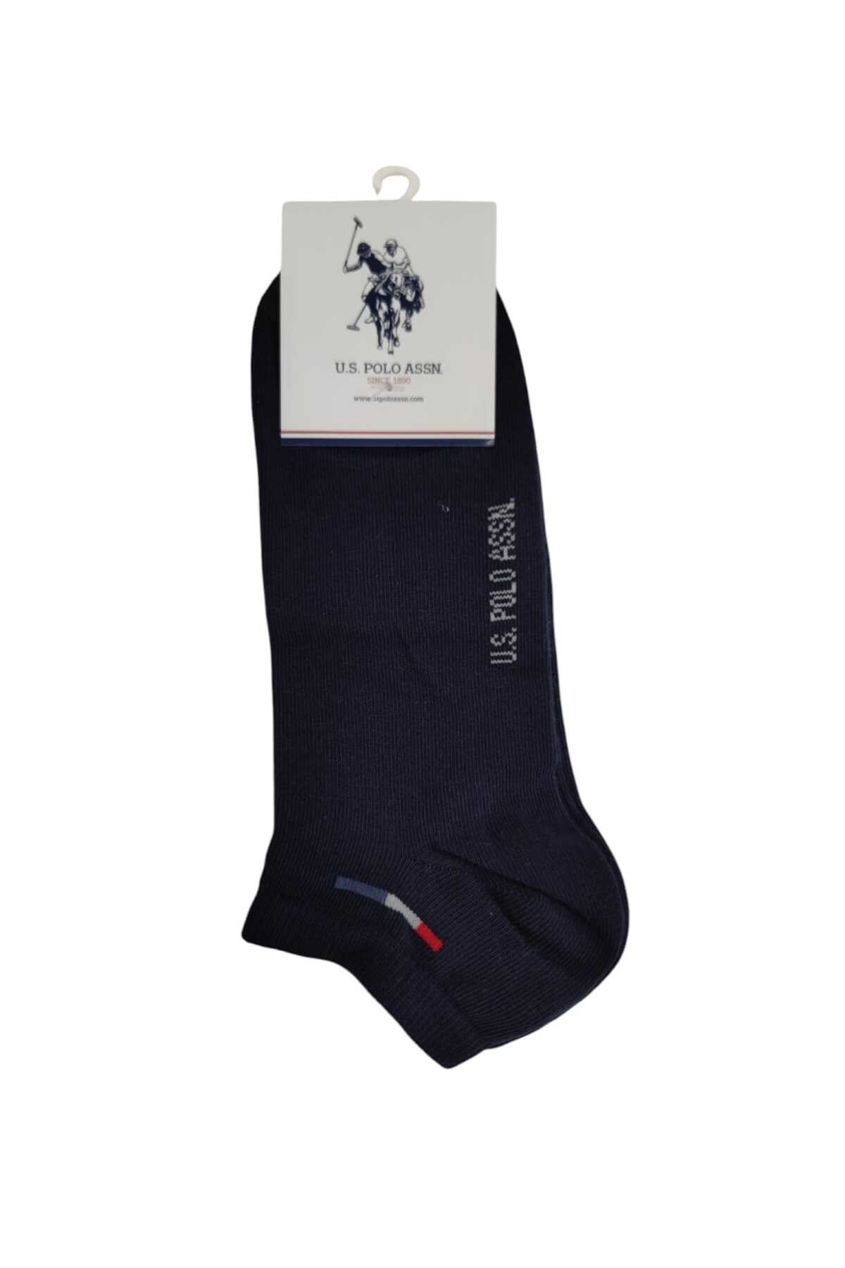 U.S. Polo Assn. Erkek 3'lü Patik Çorap JAMES