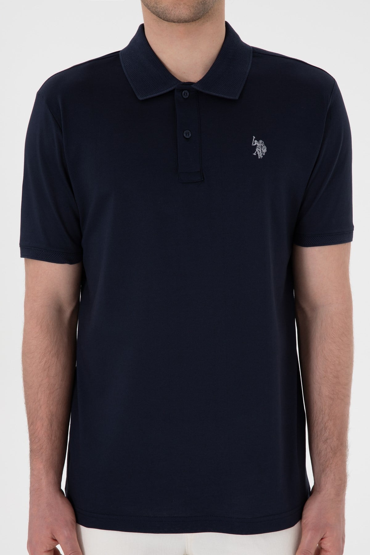 U.s. Polo Assn. Erkek Regular Fit Polo Yaka Basic Tişört 2084383
