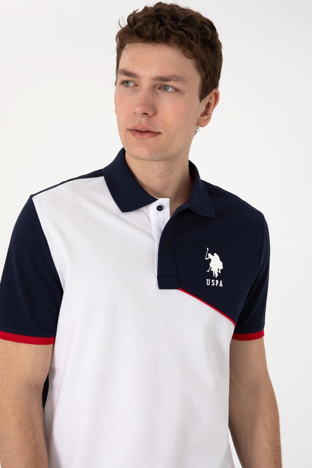 U.s. Polo Assn. Erkek Regular Fit Polo Yaka Lacivert T-Shirt
