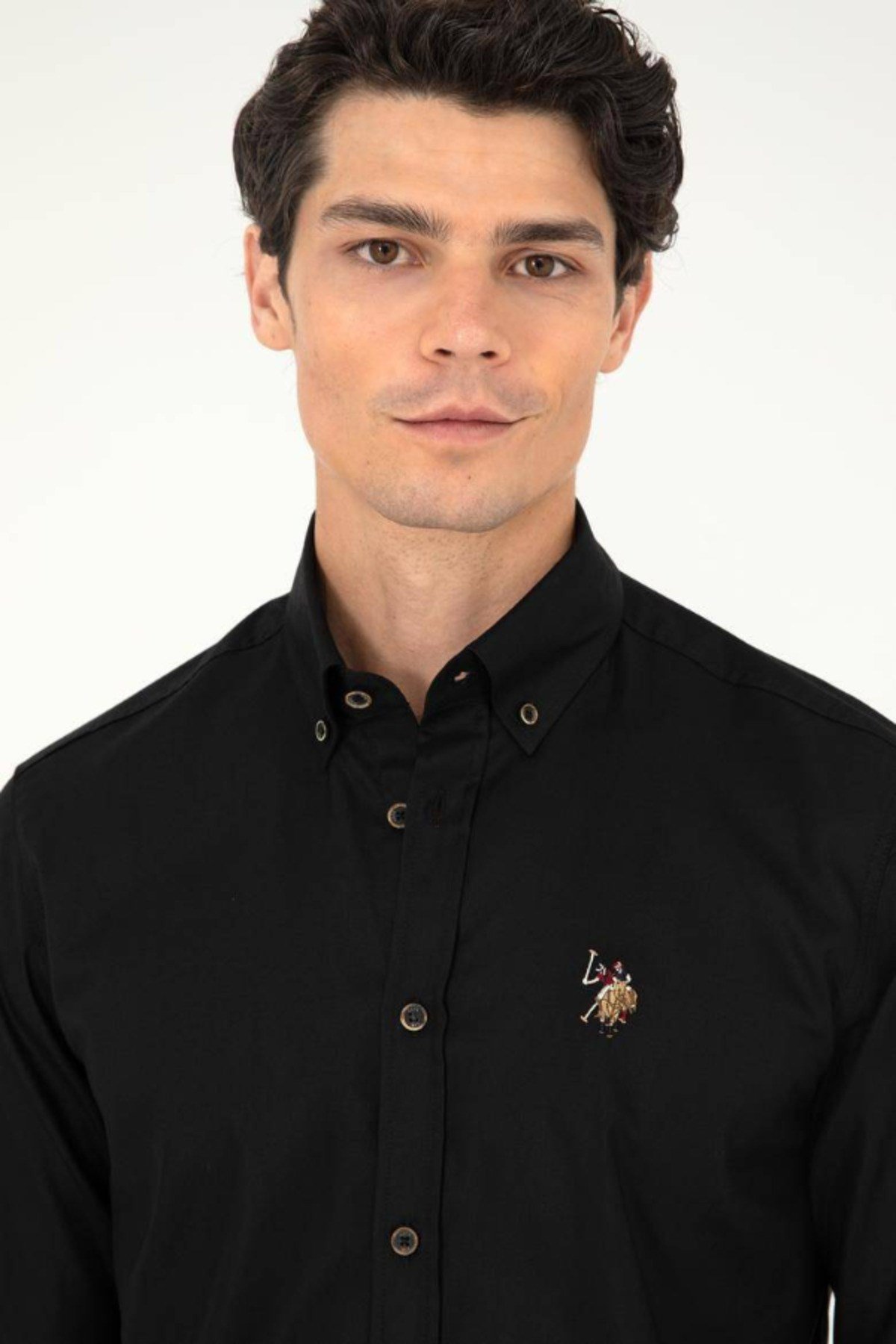 U.s. Polo Assn. Uzun Kollu %100 Pamuk Basic Gömlek 1962279