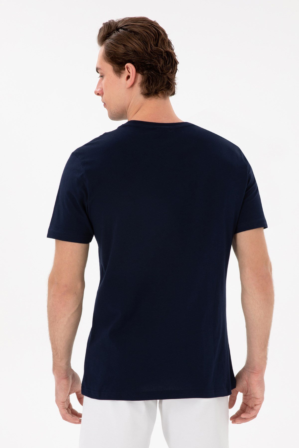 U.s. Polo Assn. Erkek Regular Fit Bisiklet Yaka Basic Tişört 2084588
