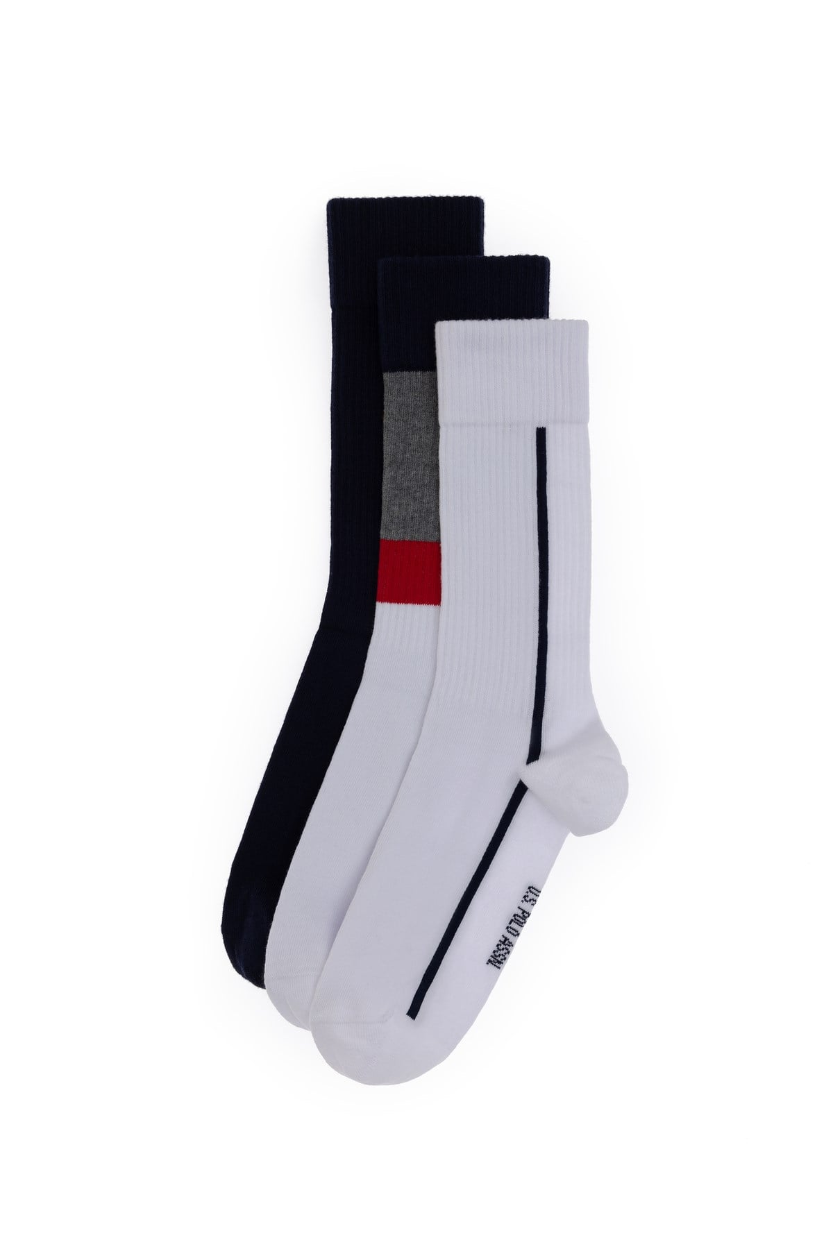 U.s. Polo Assn. Erkek 3'Lü Çorap Lasos