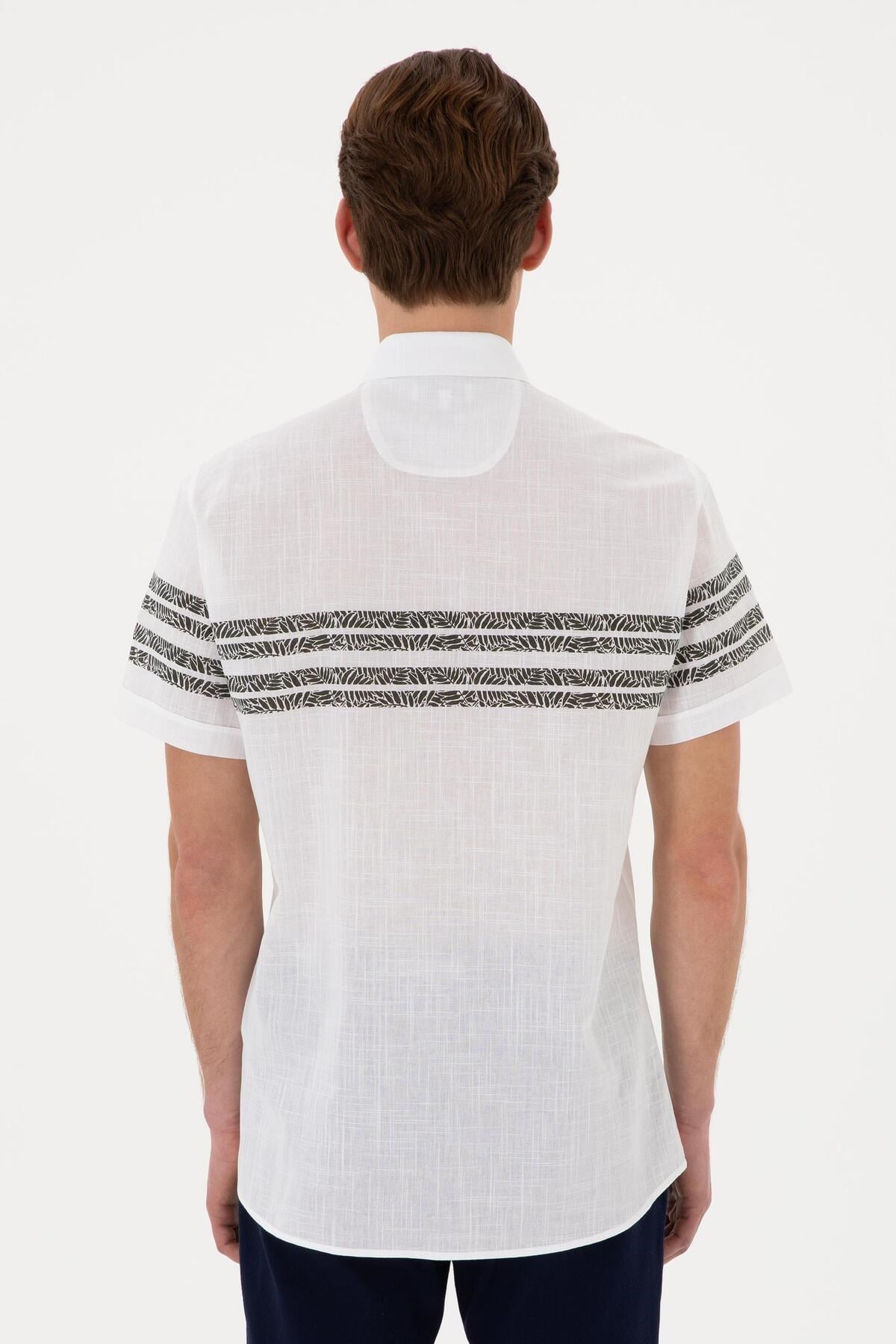 U.s. Polo Assn. Erkek Kısa Kollu Regular %100 Pamuk Gömlek 2172106