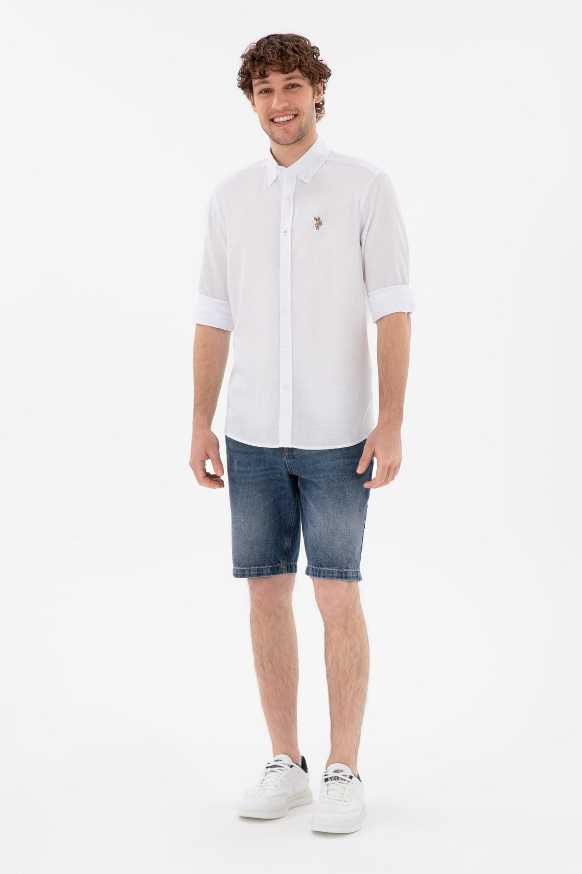 U.s. Polo Assn. Dokuma Uzun Kol Regular Gömlek 2084002