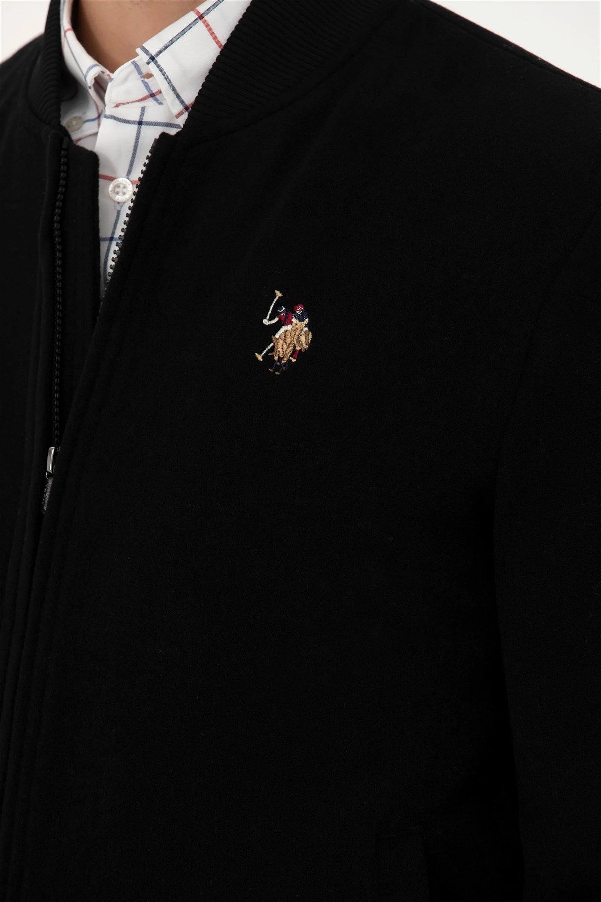 U.S. POLO ASSN. KAŞE SPOR SİYAH MONT