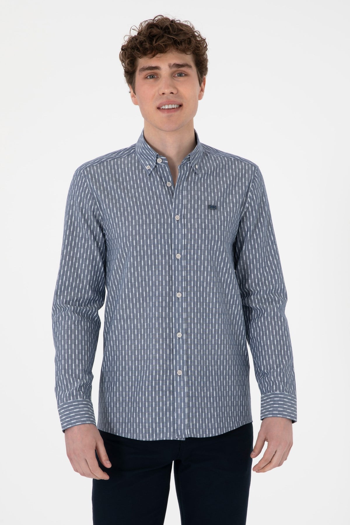 U.s. Polo Assn. Erkek Uzun Kollu Slim Fit Gömlek 2108466