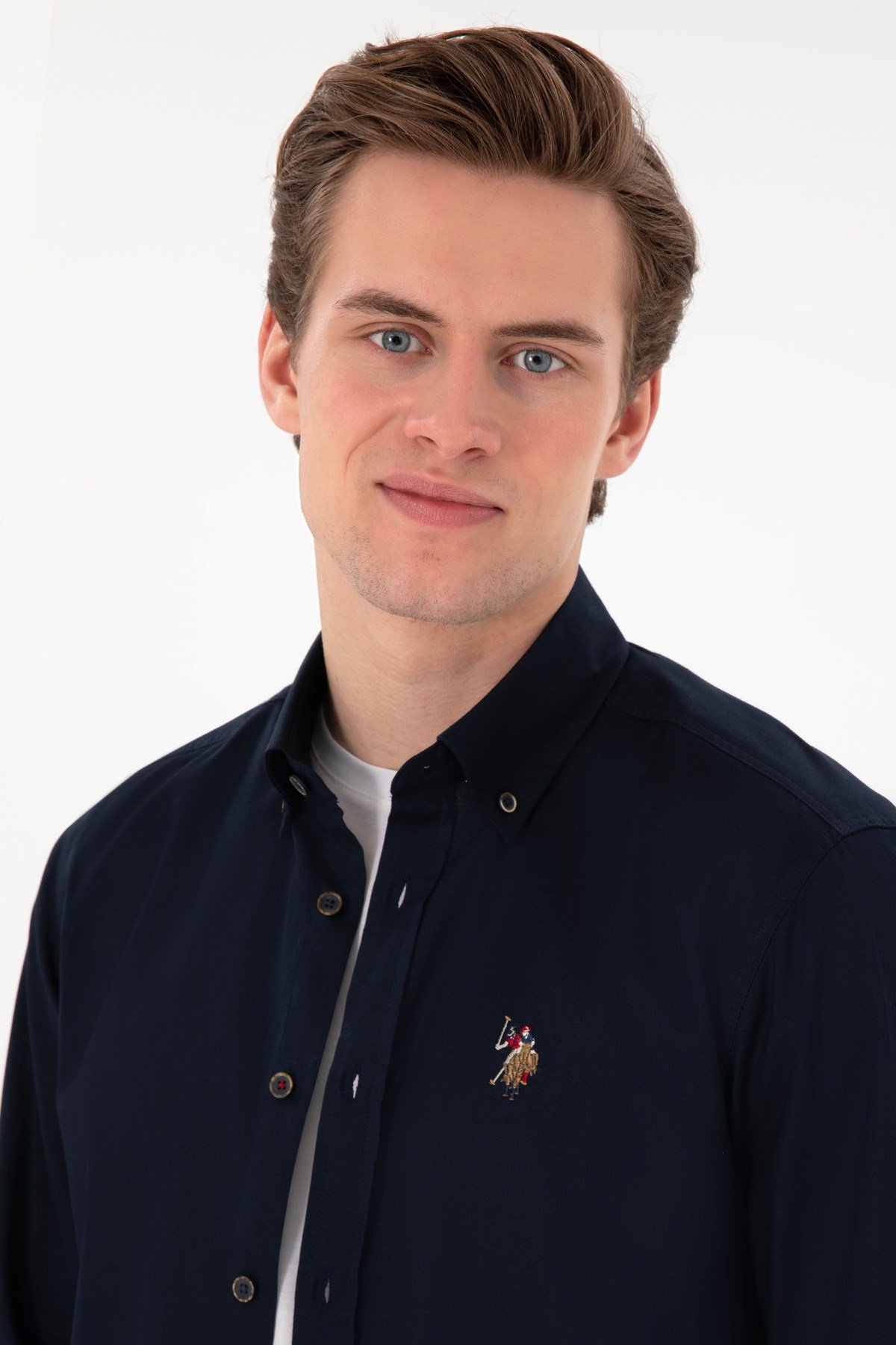 U.s. Polo Assn. Dokuma Uzun Kol Regular Gömlek 2083079