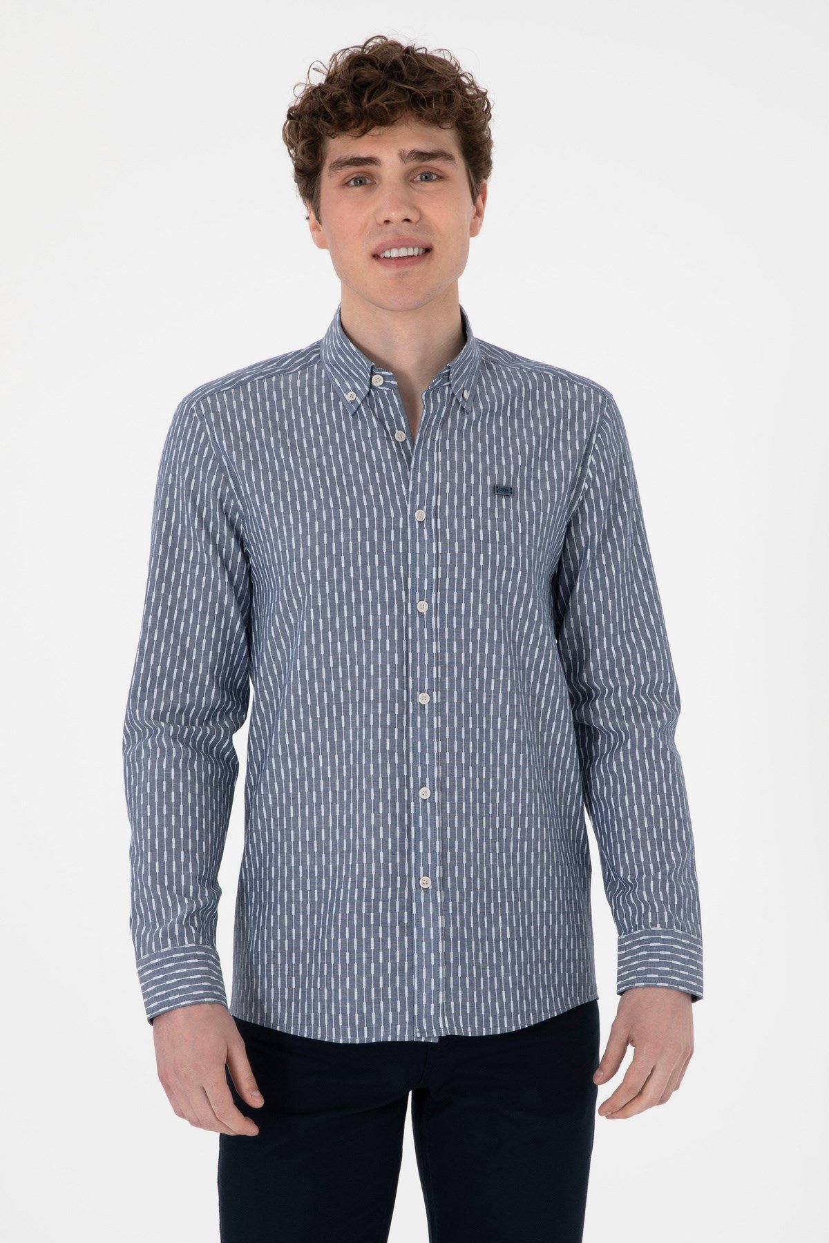 U.s. Polo Assn. Erkek Uzun Kollu Slim Fit Gömlek 2108466