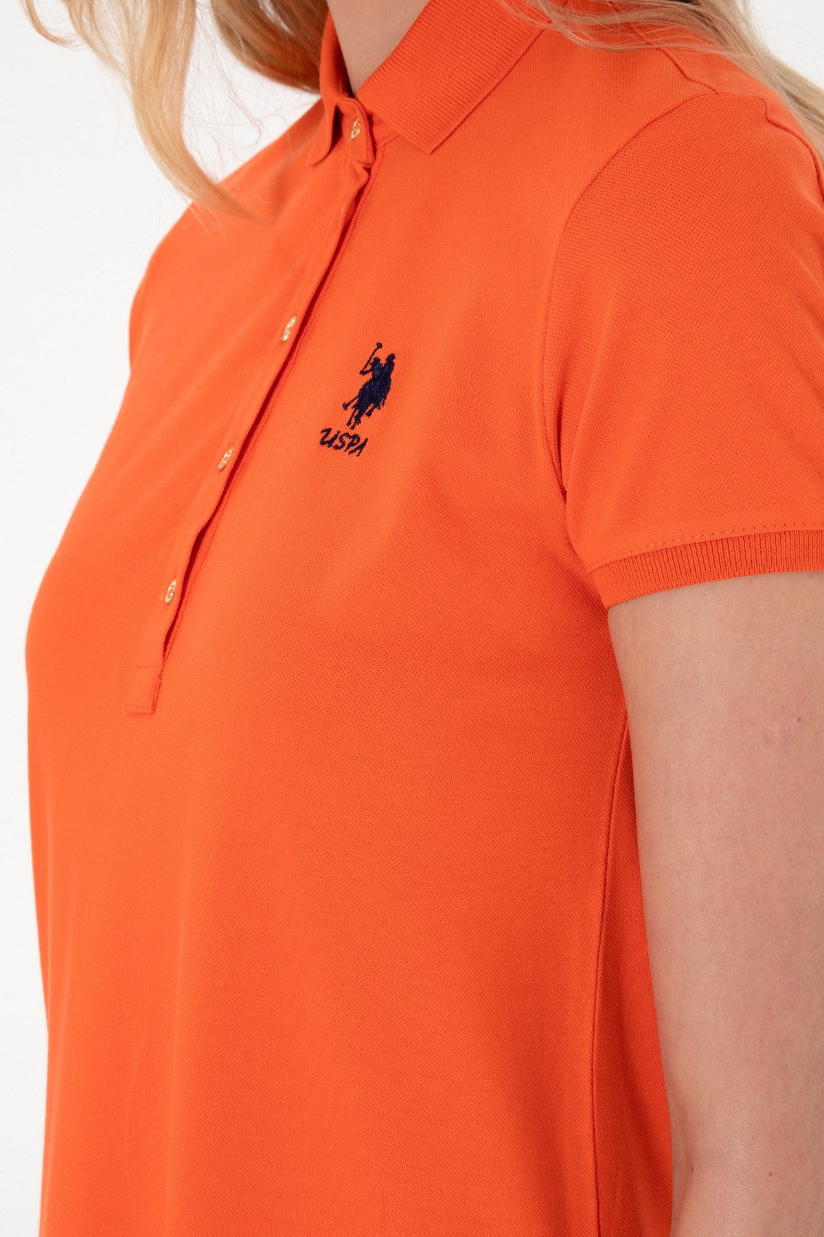 U.s. Polo Assn. Kadın Polo Yaka Mini Boy Örme Elbise 2075130