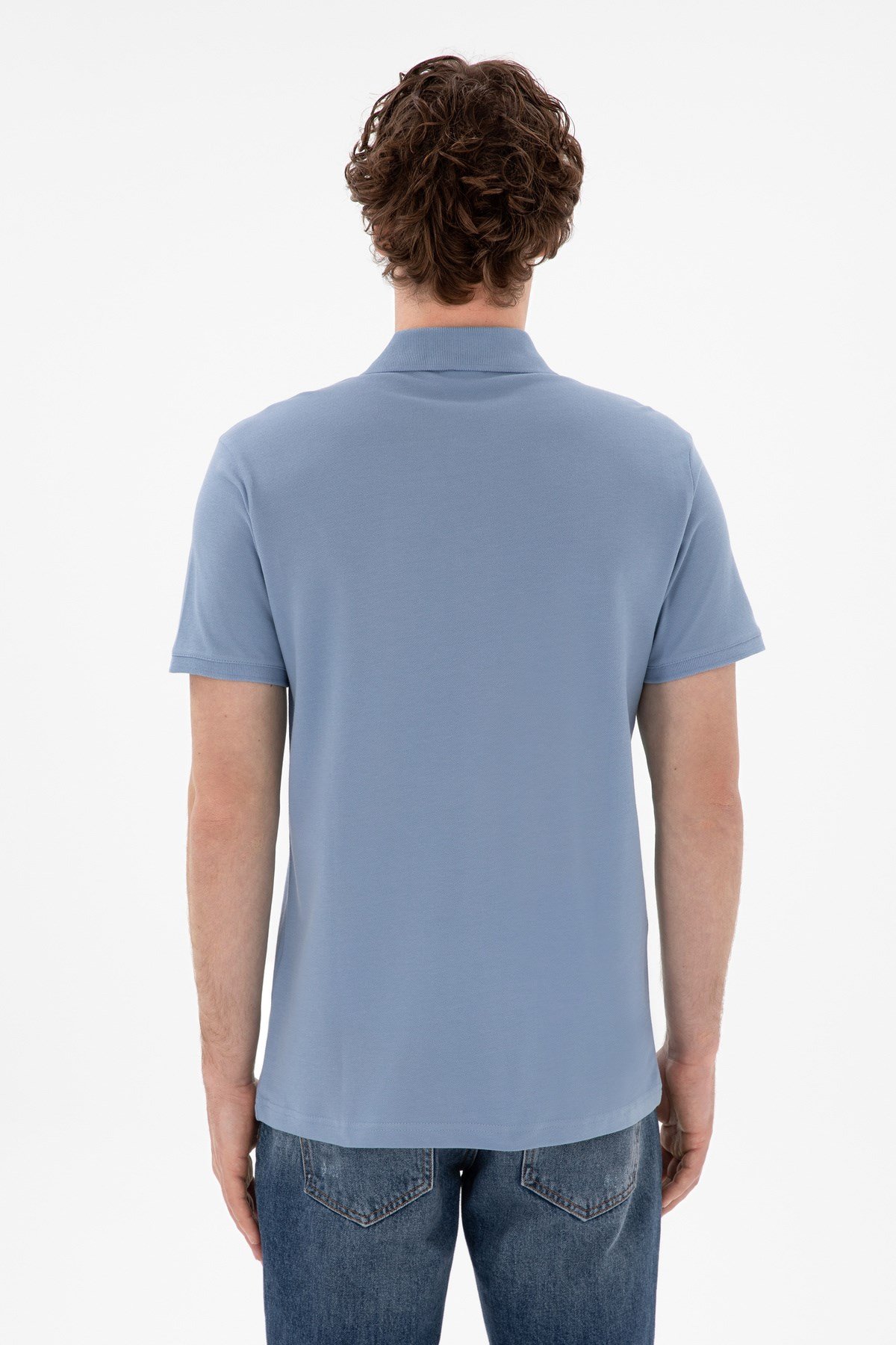U.S. Polo Assn. Gtp04Iy025 Beyaz Erkek Polo Yaka T-shirt 2084151
