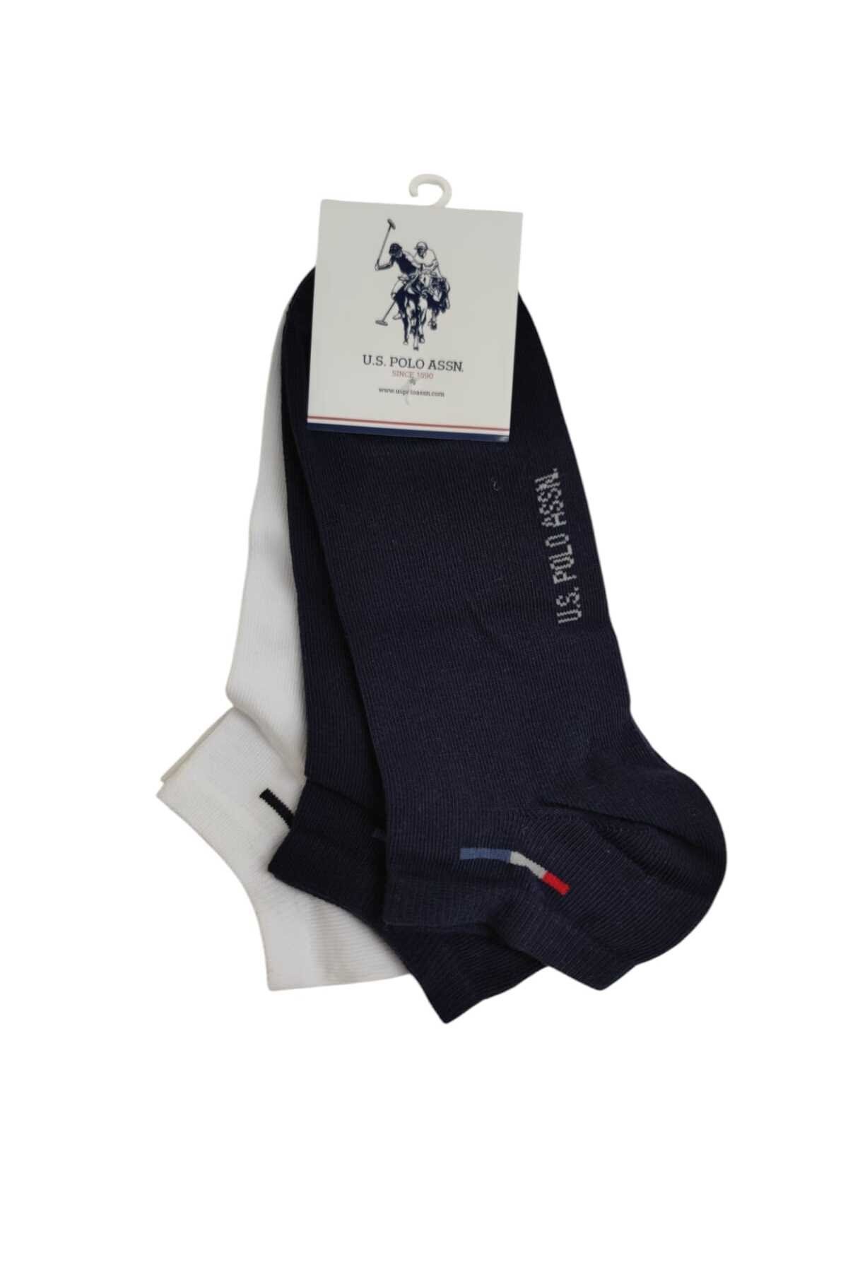 U.S. Polo Assn. Erkek 3'lü Patik Çorap JAMES