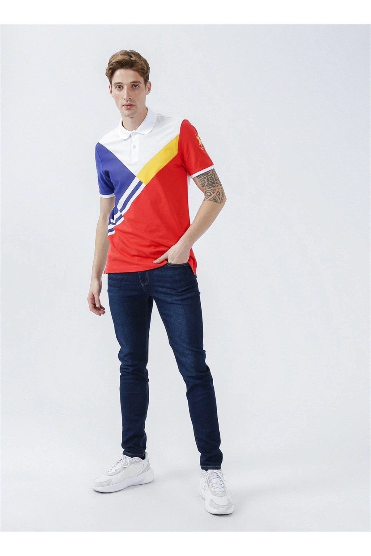 U.s. Polo Assn. Slim Fit Koyu Mavi Erkek Denim Pantolon THON 1548819 DN0023 Koyu Mavi