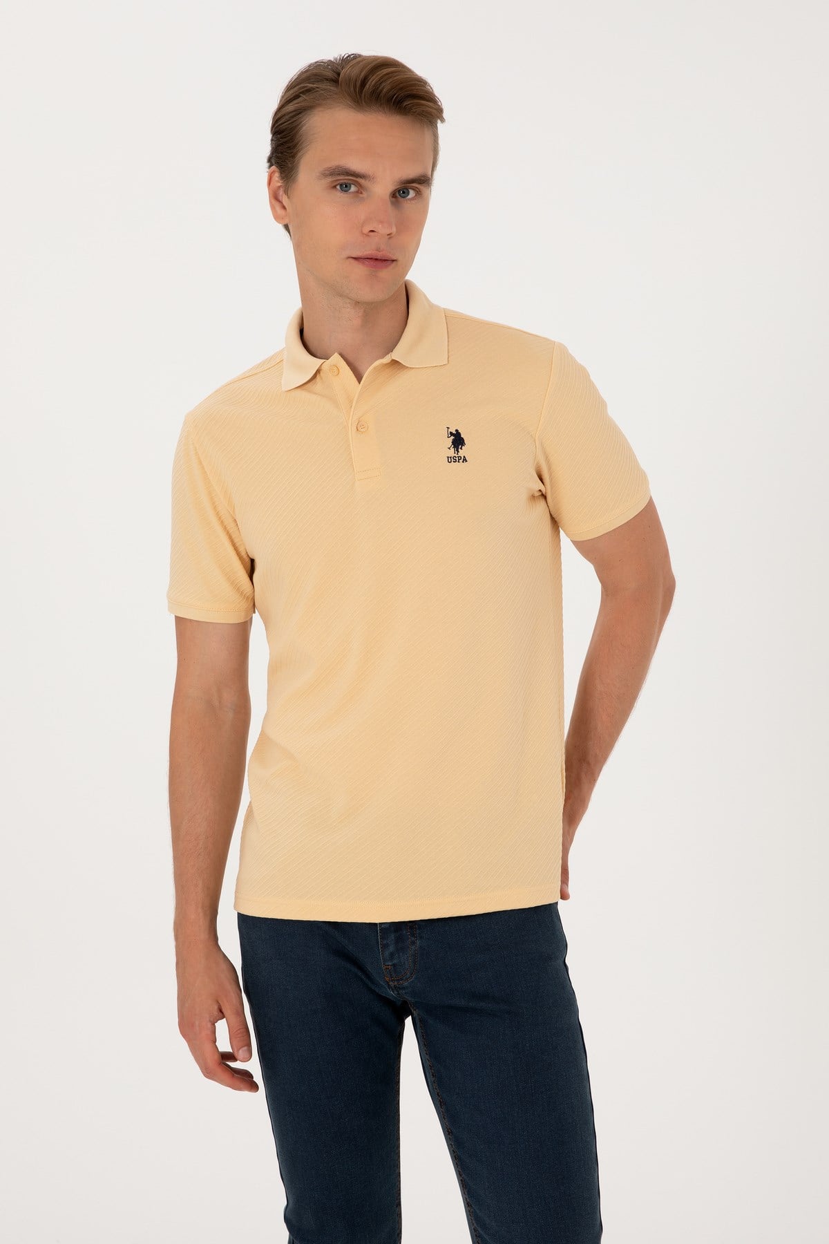 U.s. Polo Assn. Erkek Regular Polo Yaka T-Shirt 2106316