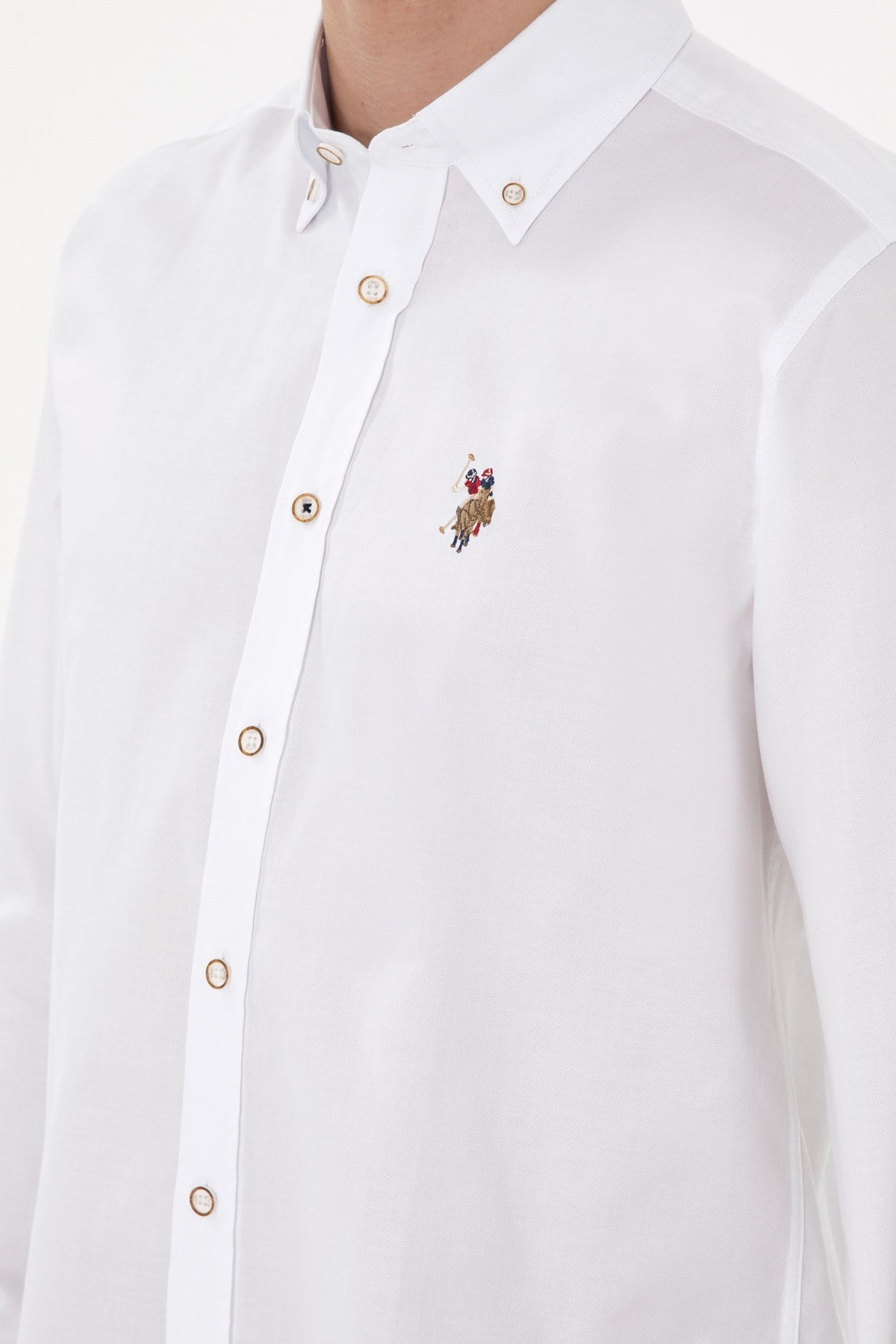 U.s. Polo Assn. Dokuma Uzun Kol Regular Gömlek 2083079