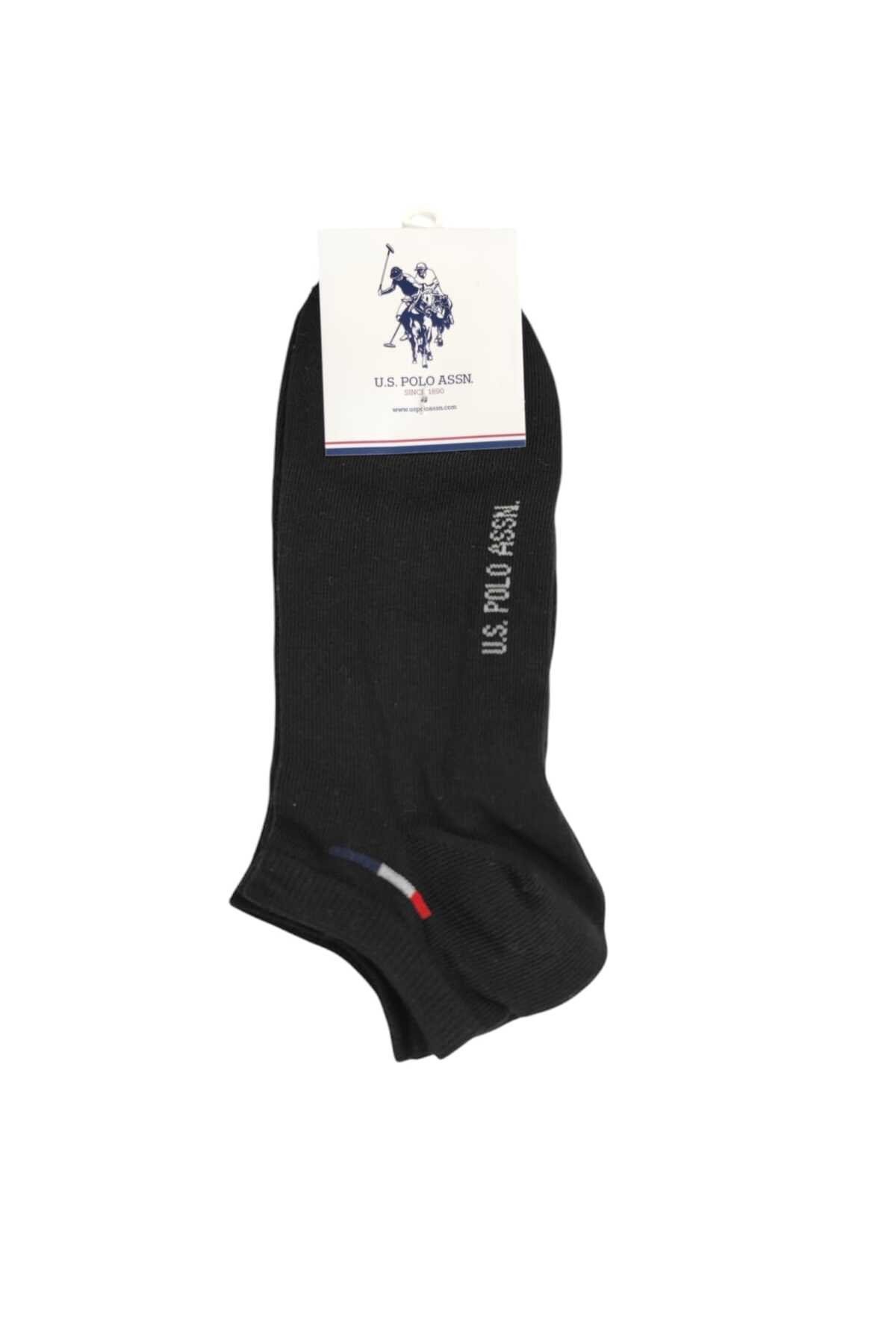 U.S. Polo Assn. Erkek 3'lü Patik Çorap JAMES