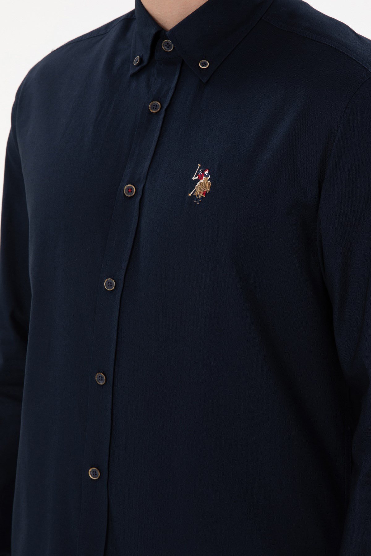 U.s. Polo Assn. Dokuma Uzun Kol Regular Gömlek 2083079