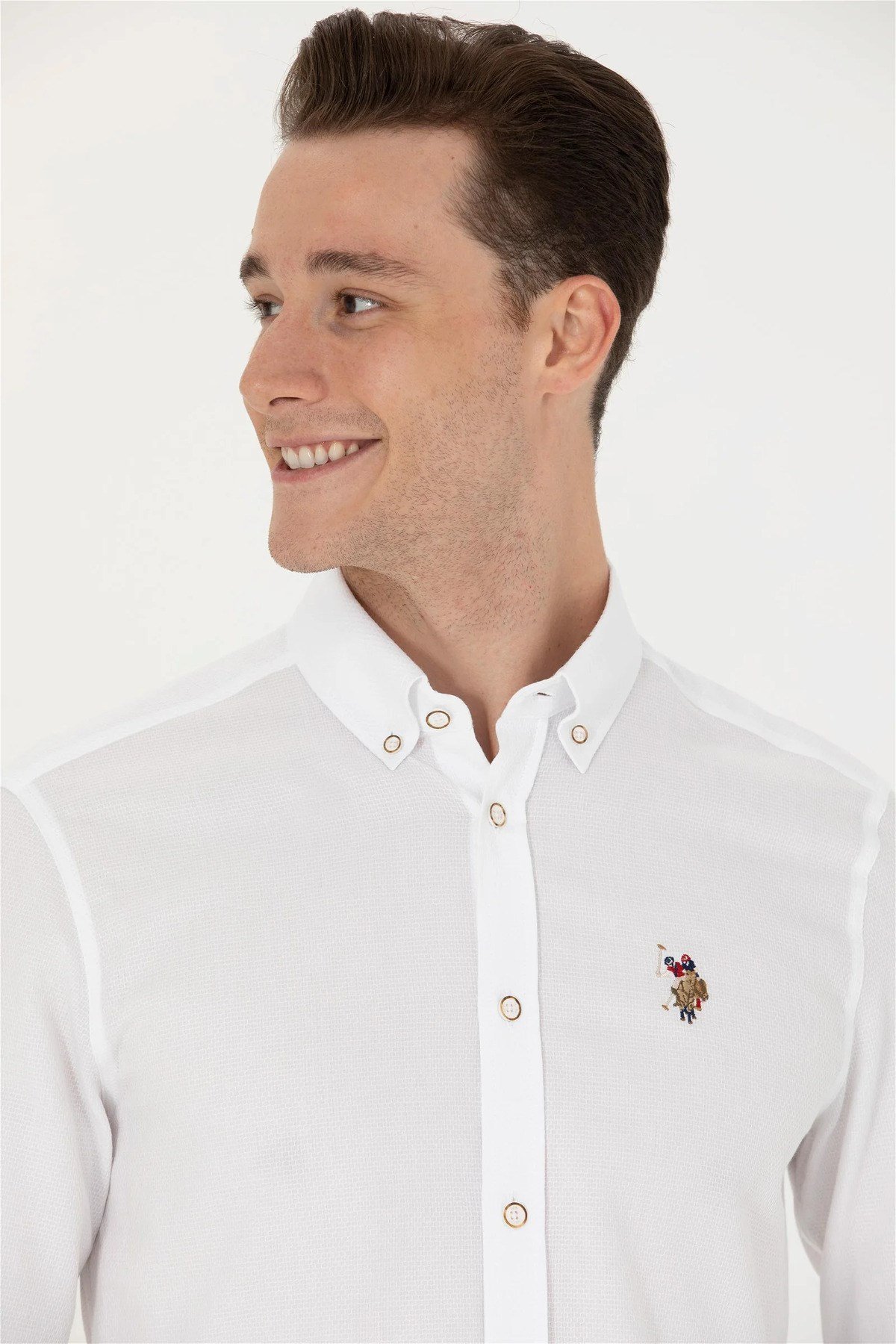 U.S. Polo Assn. Erkek Uzun Kollu Basic Gömlek G081SZ004.000.1672499.VR013