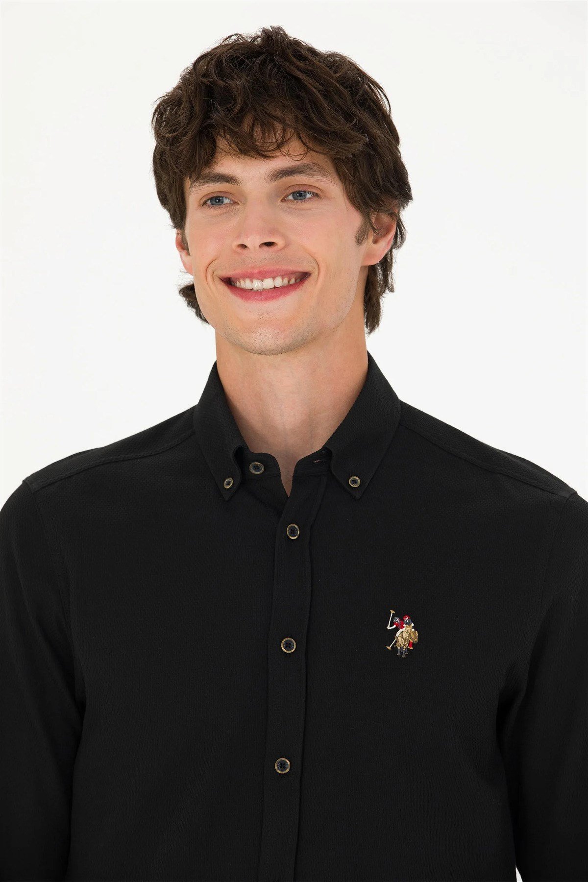 U.S. Polo Assn. Erkek Uzun Kollu Basic Gömlek G081SZ004.000.1672499.VR013