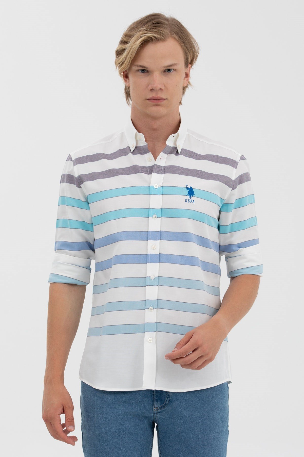 U.s. Polo Erkek Regular Fit Spor Gömlek Hımana G081gl004.000.1579397