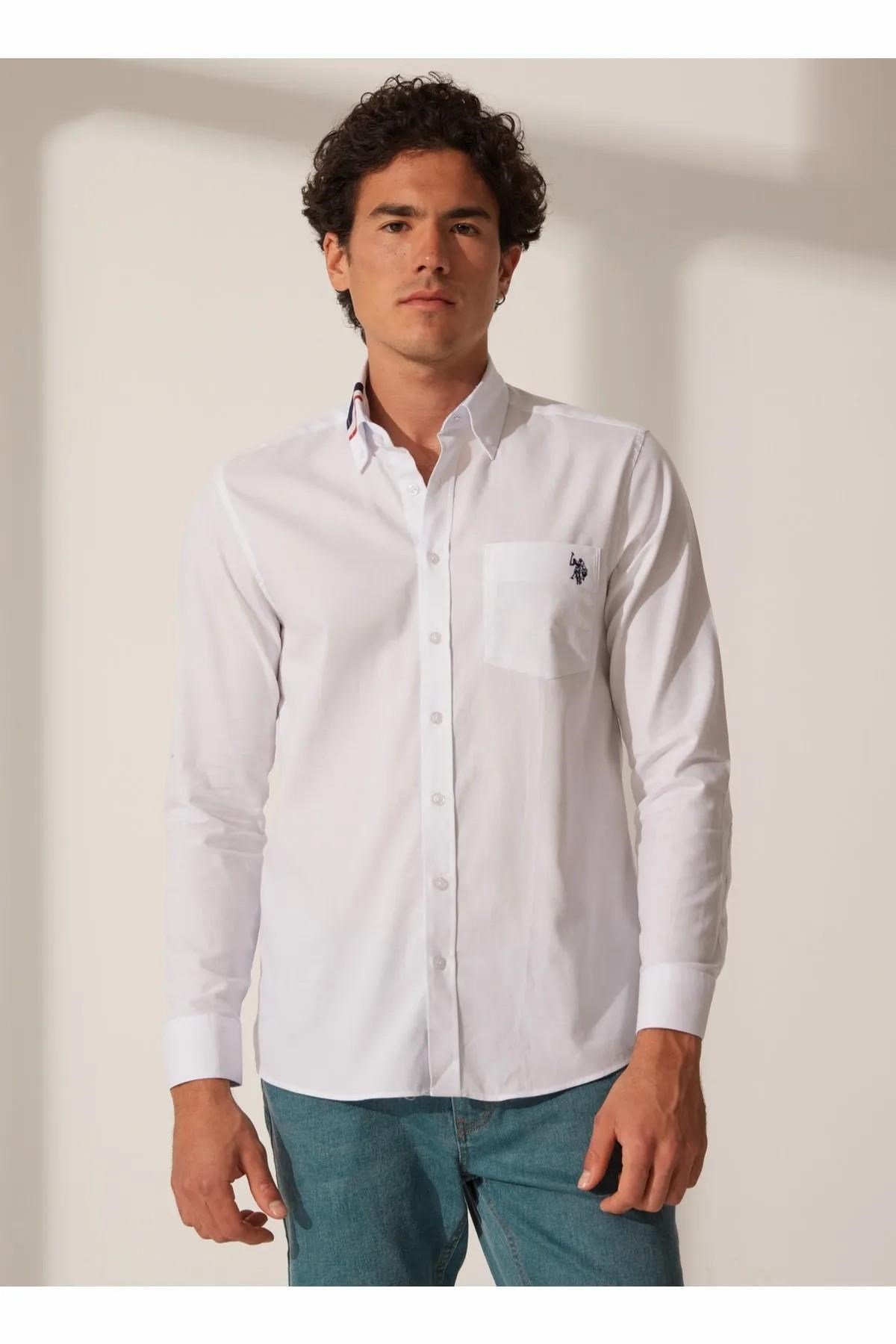 Us Polo Assn Dokuma Erkek Gömlek 1576625