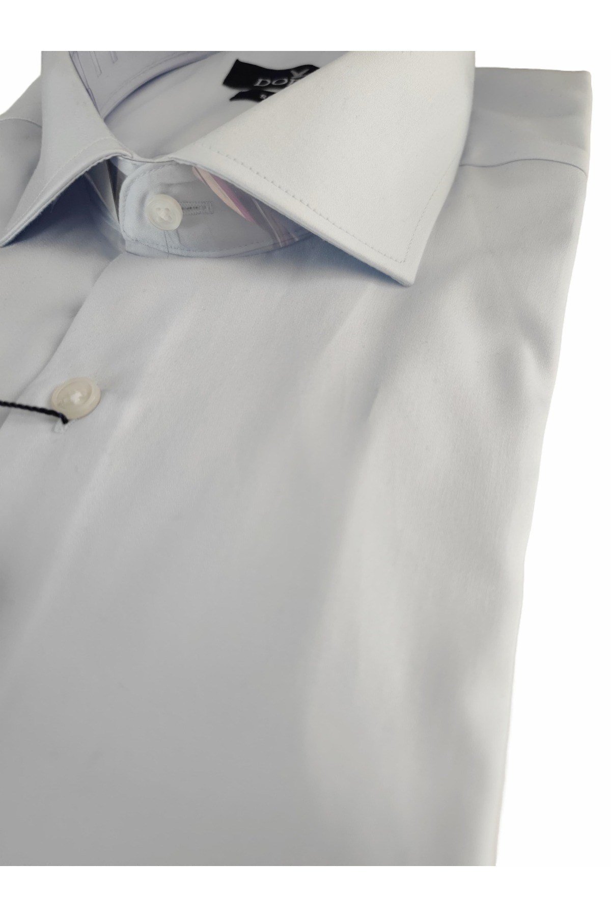 Uzun Kollu Slim Fit Basic Pamuklu Erkek Gömlek