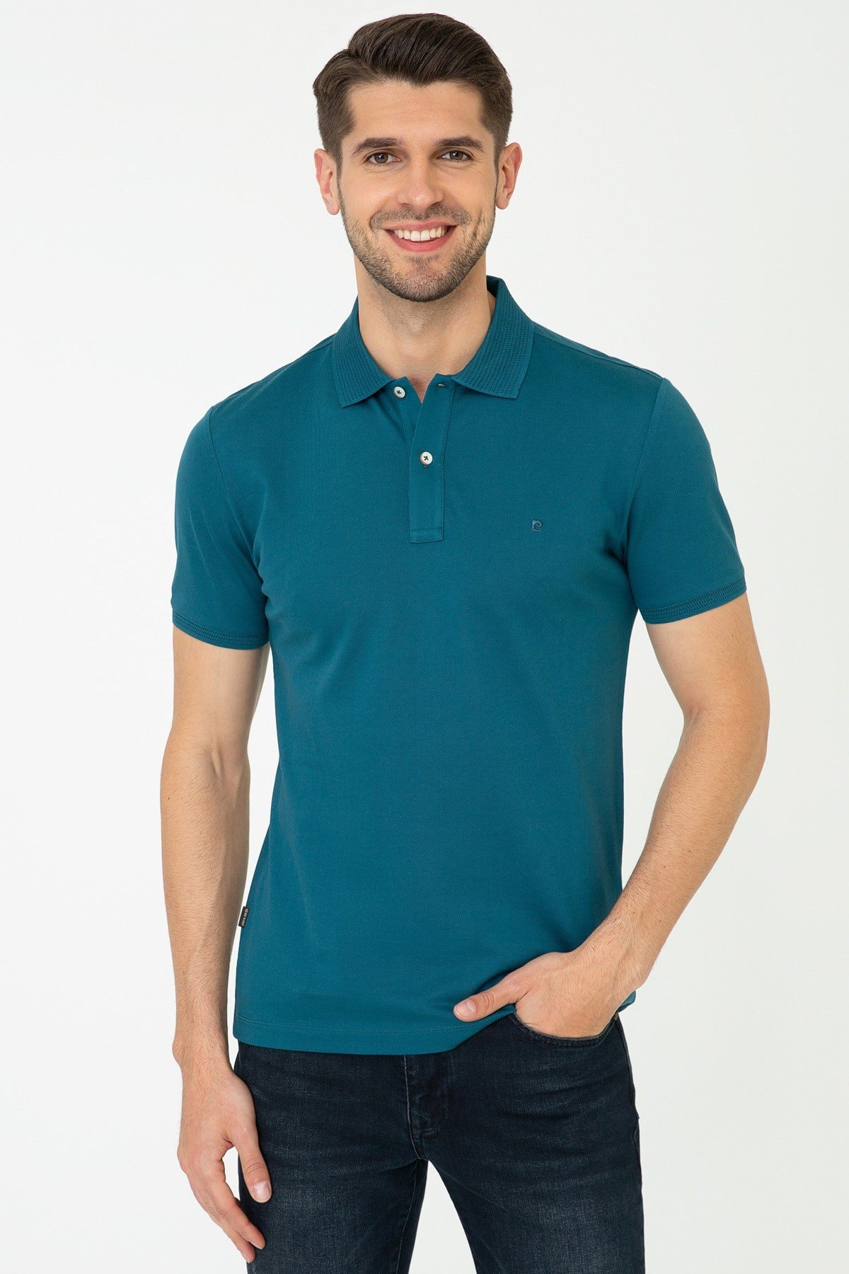 Zümrüt Slim Fit Basic Polo Yaka T-sirt
