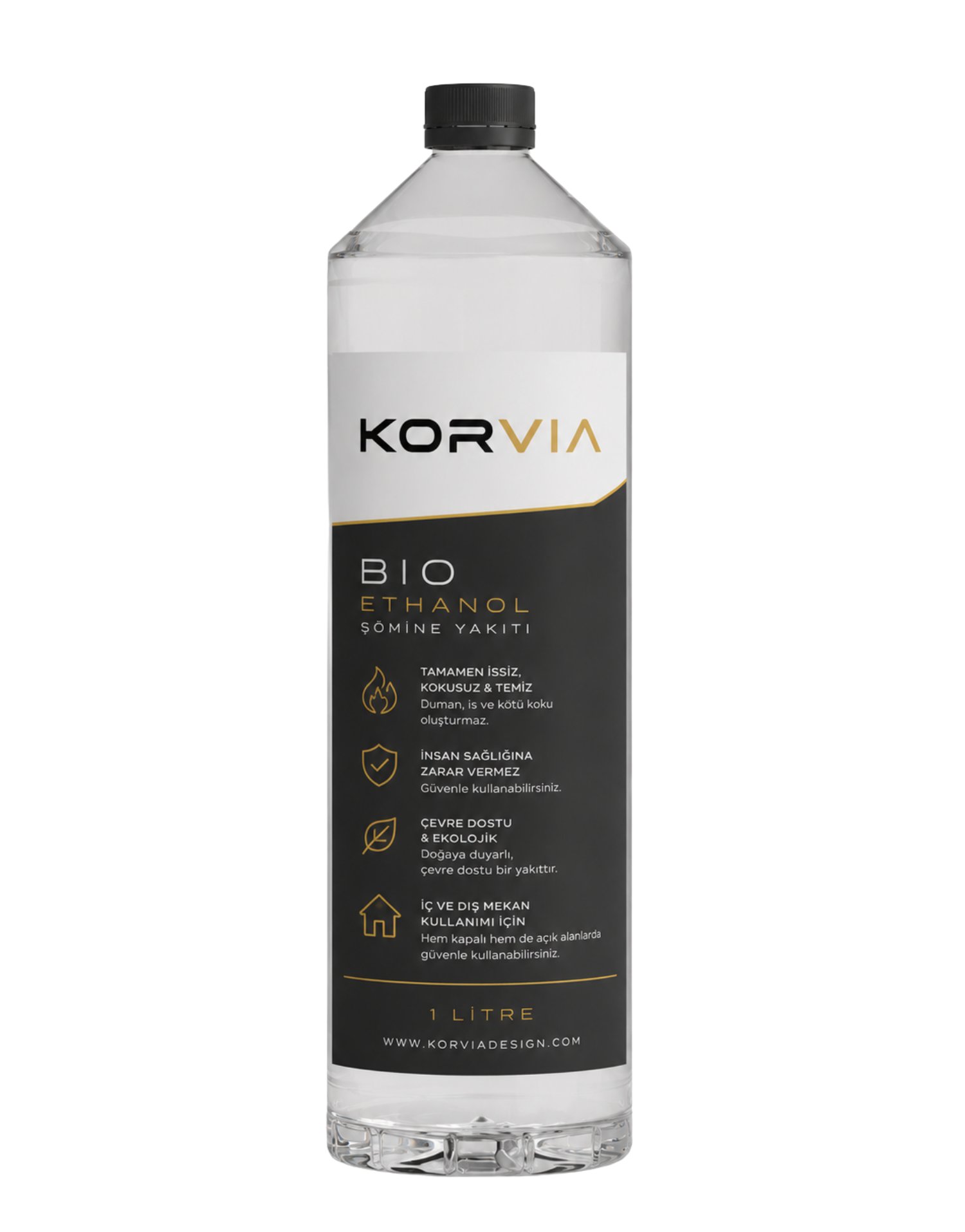 Bioethanol Şömine Yakıtı 1 LT
