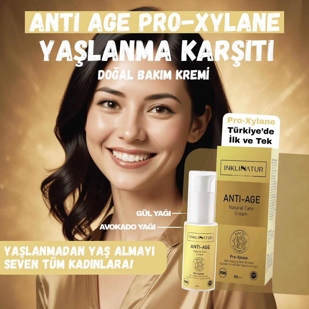 Anti-Age Doğal Bakım Kremi (Pro-Xylane)
