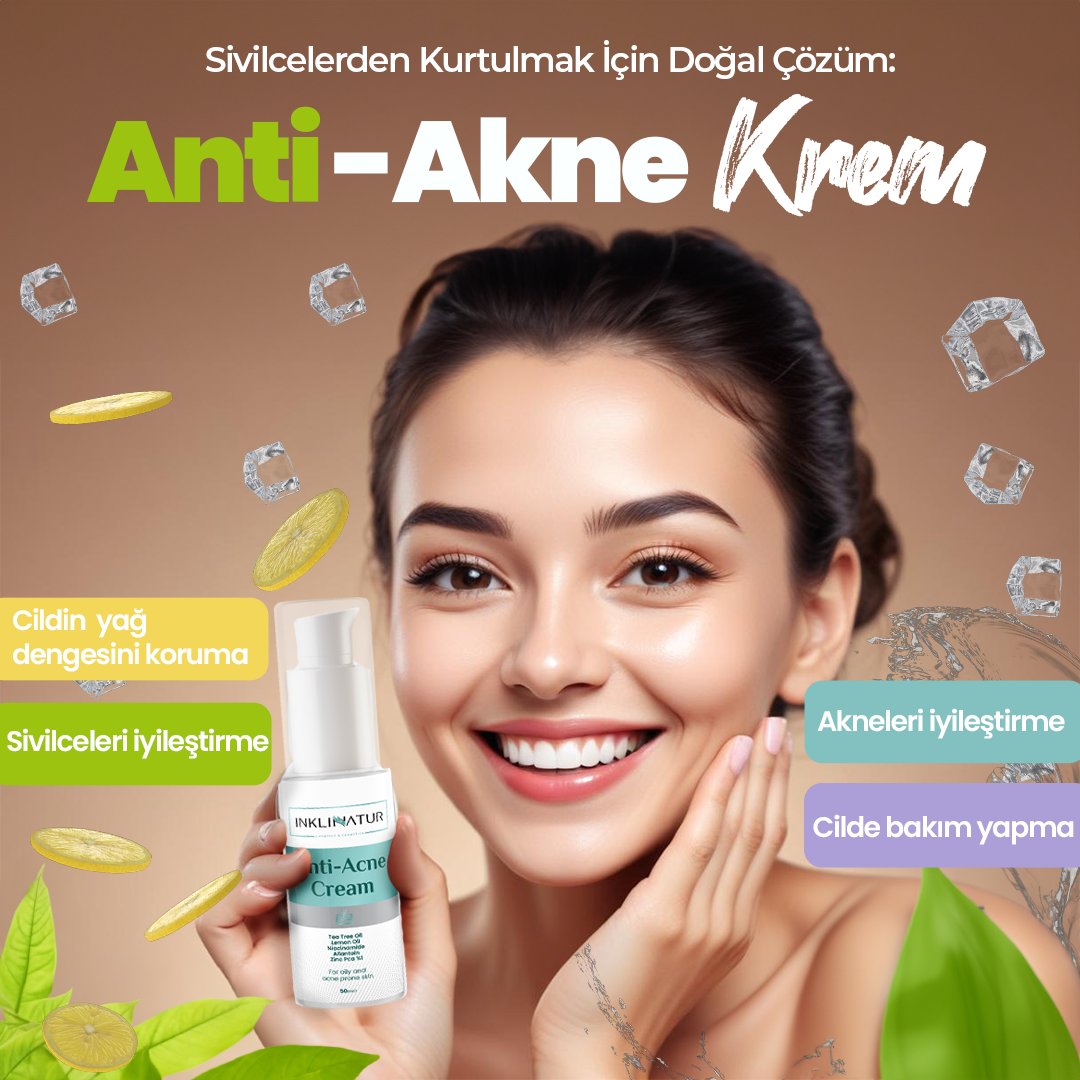 Anti-Akne Cream / Akne-Sivilce Karşıtı Bakım Kremi