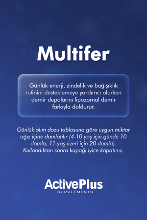 Multifer Lipozomal Demir Damla (Demir - A, C, D Vitamini)