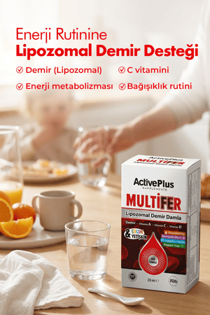 Multifer Lipozomal Demir Damla (Demir - A, C, D Vitamini)